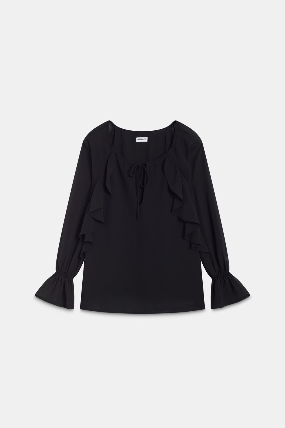 ARUNA Magnetic Black Blouse