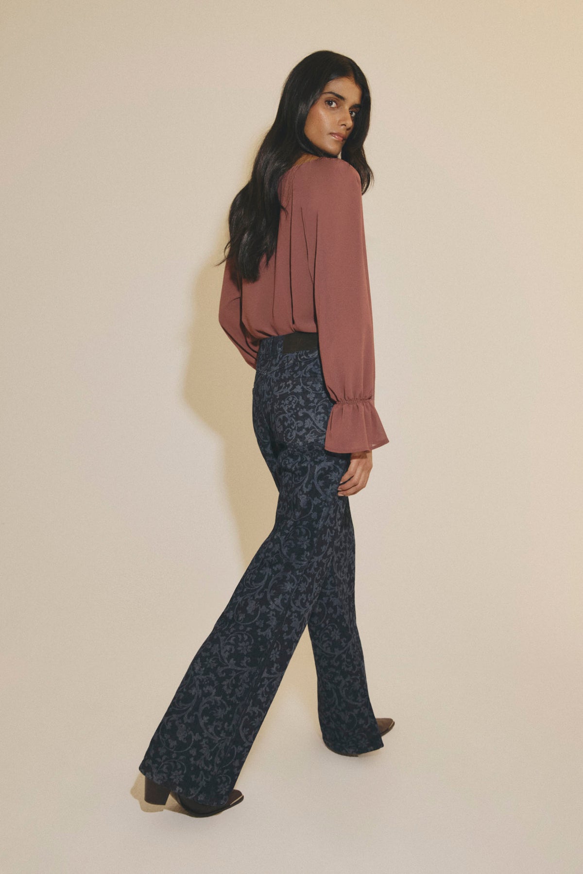 Blusa ARUNA Empolvado