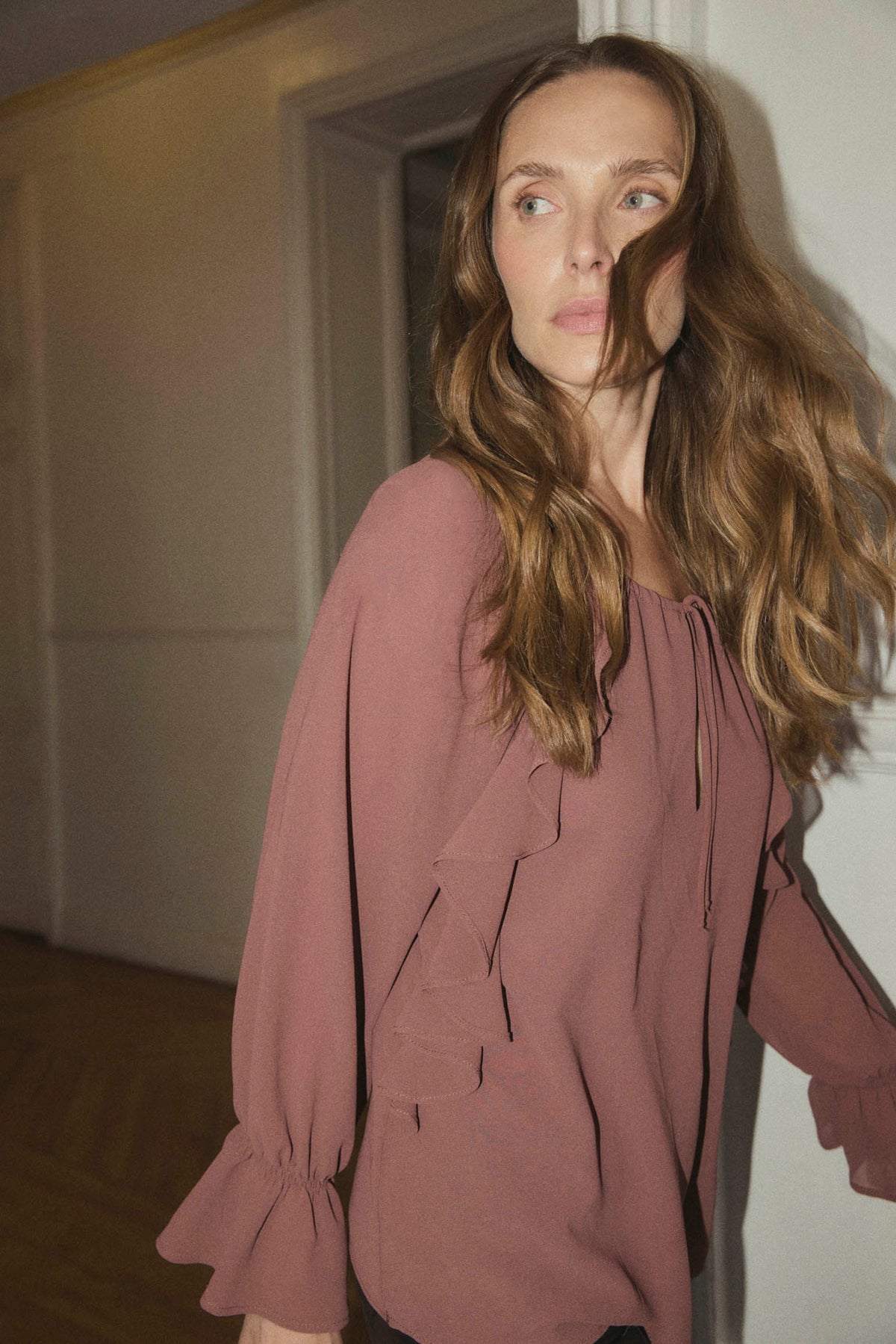 Blusa ARUNA Empolvado