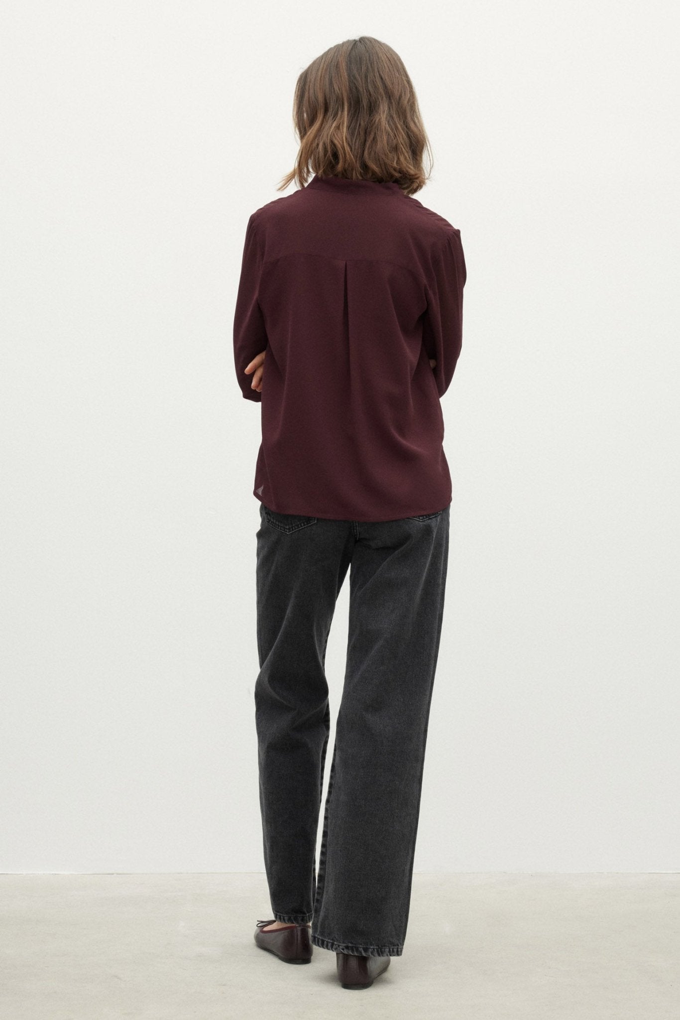 Blusa AVANI Burgundy - BIMANI