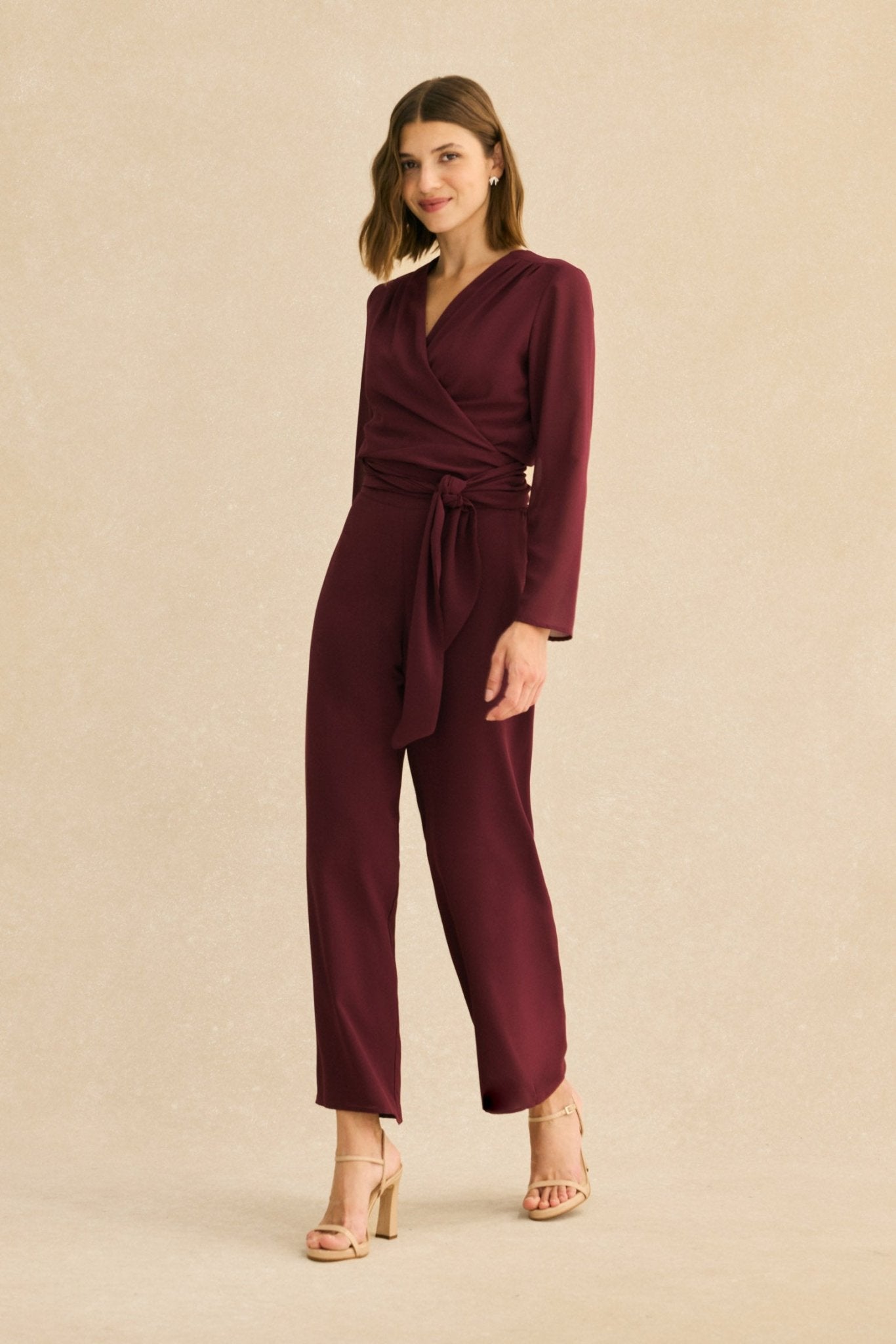 Blusa BAILE Burdeos Monastrell - BIMANI