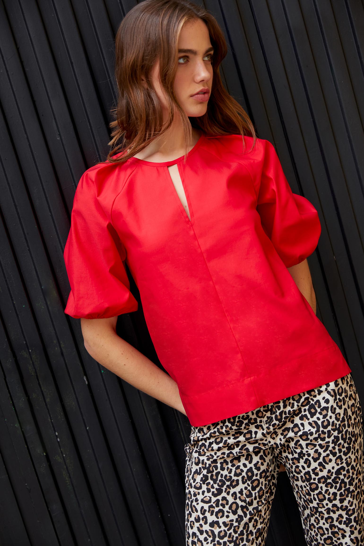 Blusa BARCELONA Red - BIMANI