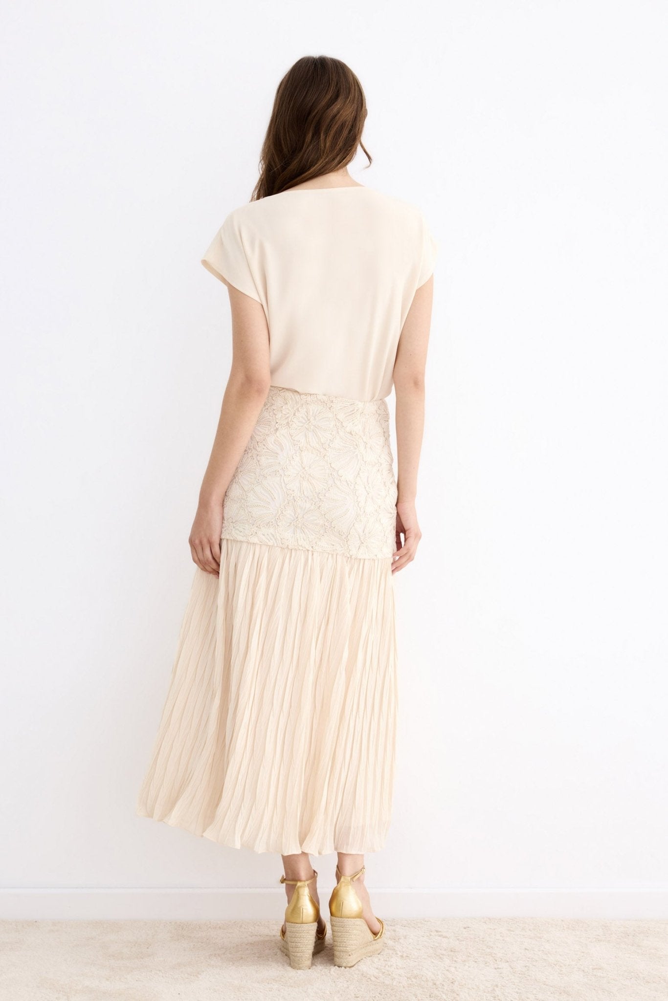 Blusa BAYAMO Beige - BIMANI