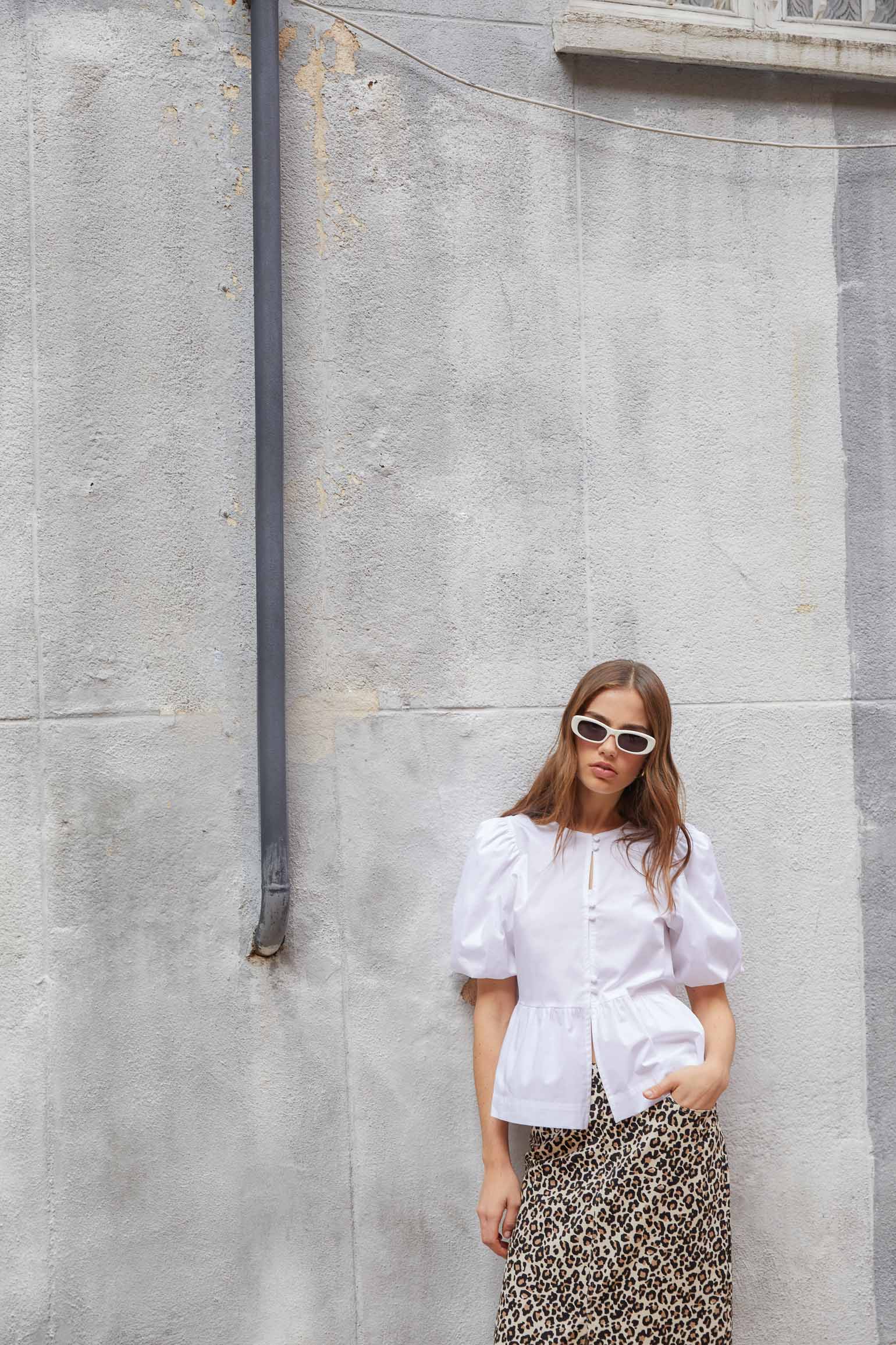 Blusa BERLÍN White - BIMANI