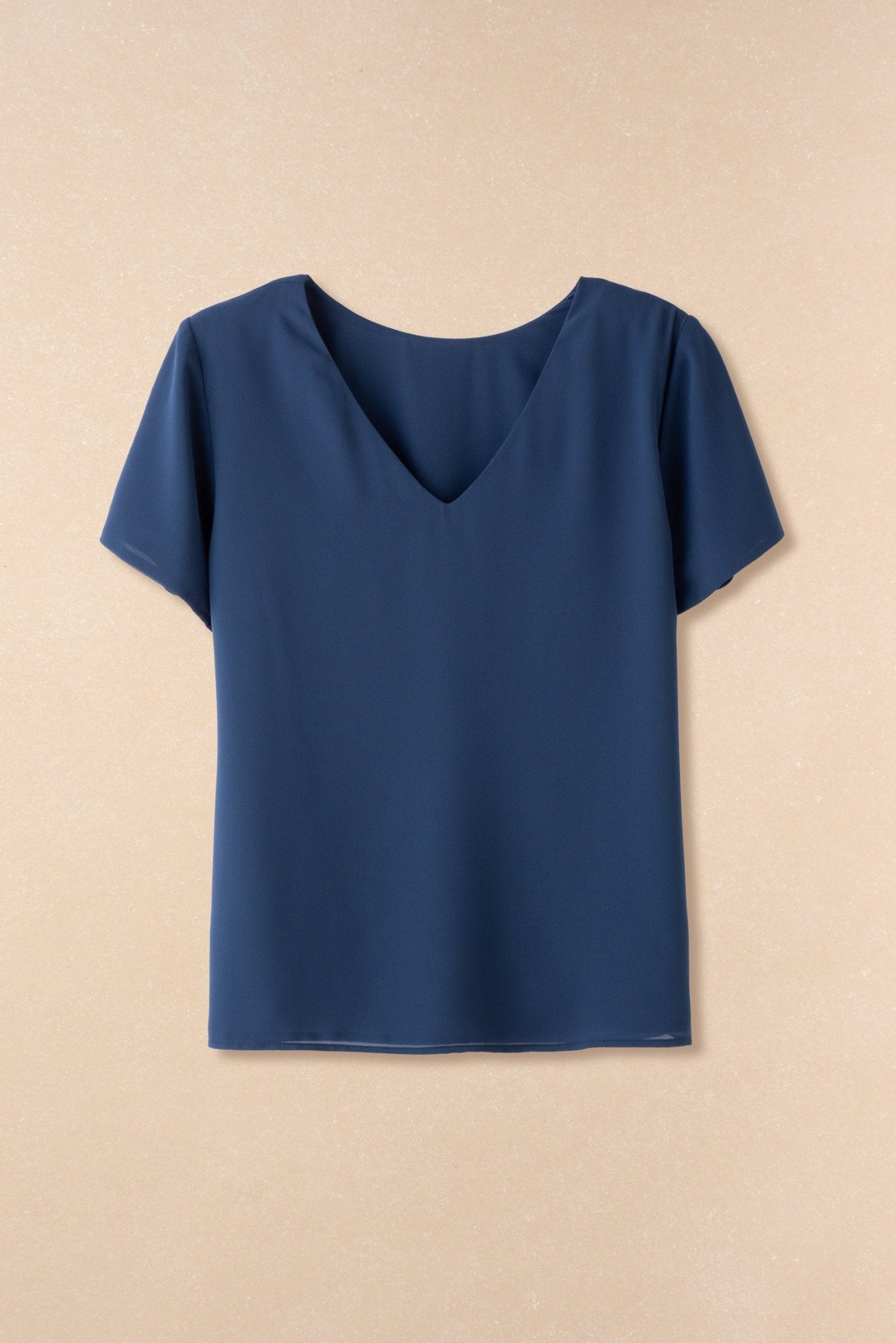 Blusa CALA Azul Cantábrico - BIMANI