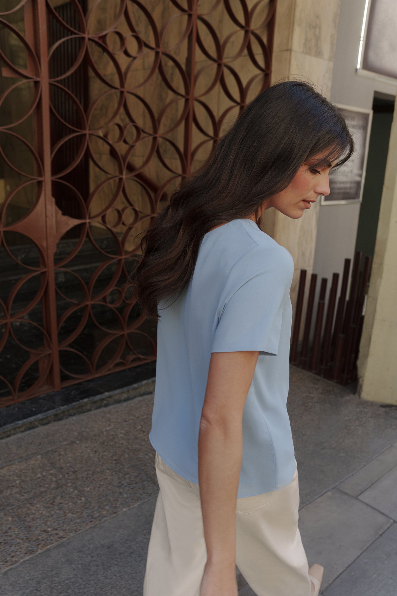 Blusa CALA Azul Bruma - BIMANI