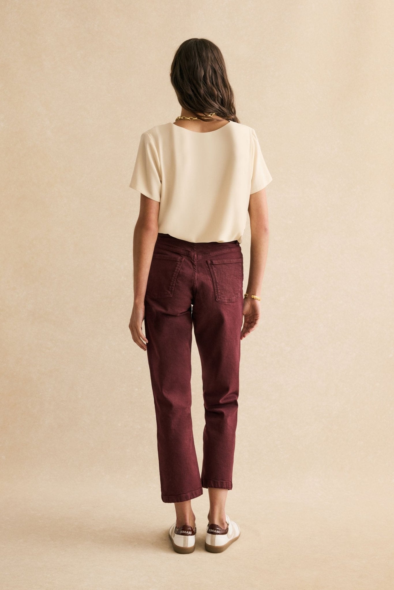 Blusa CALA Beige Caliza - BIMANI