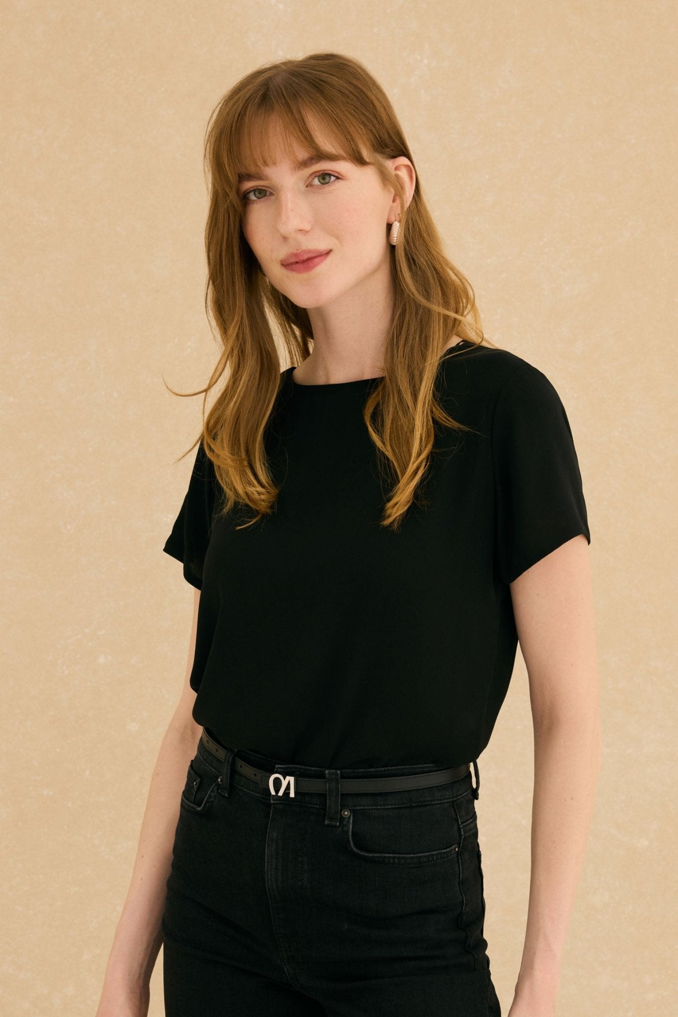 Blusa CALA Negro Magnético - BIMANI