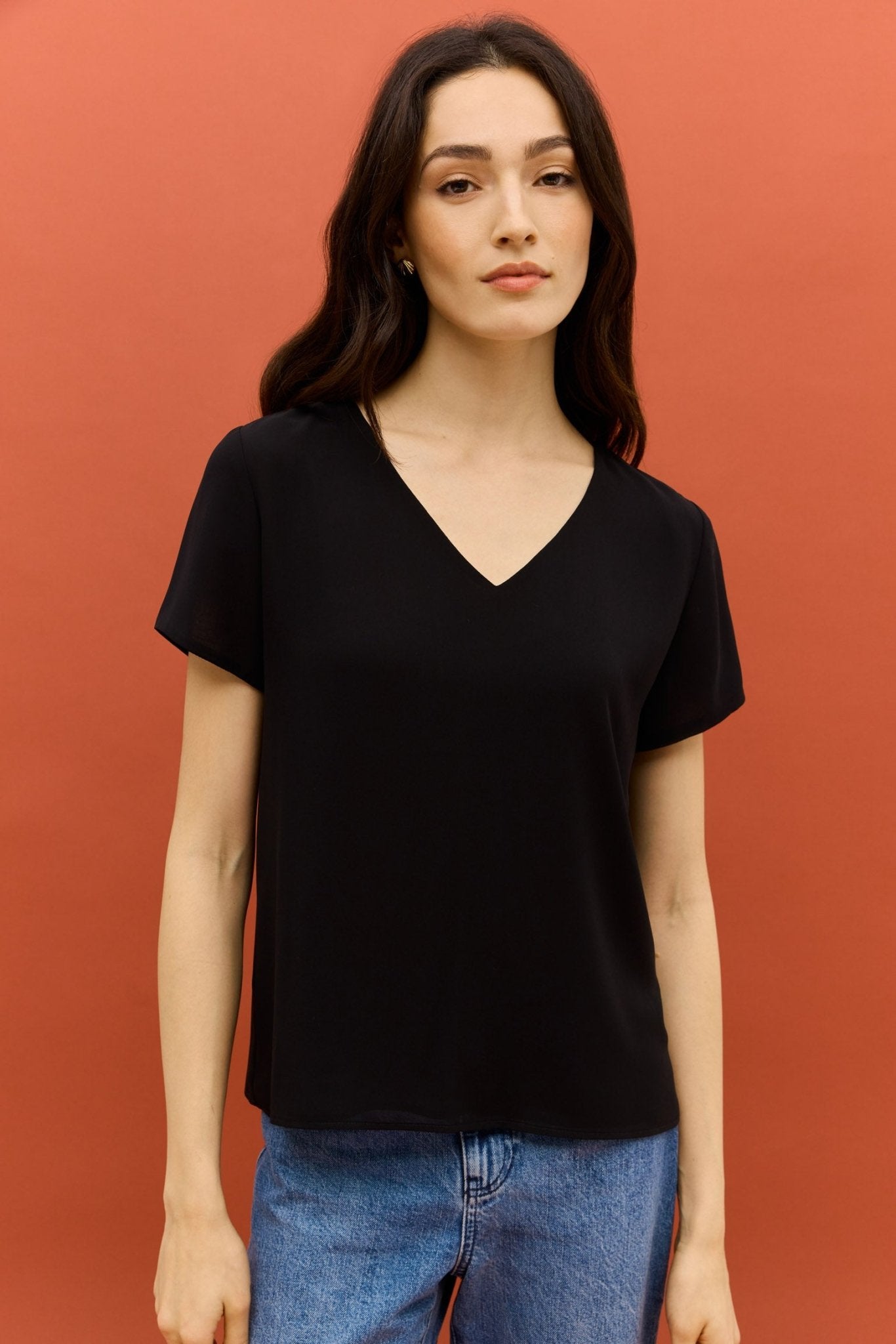 Blusa CALA Negro Magnético - BIMANI