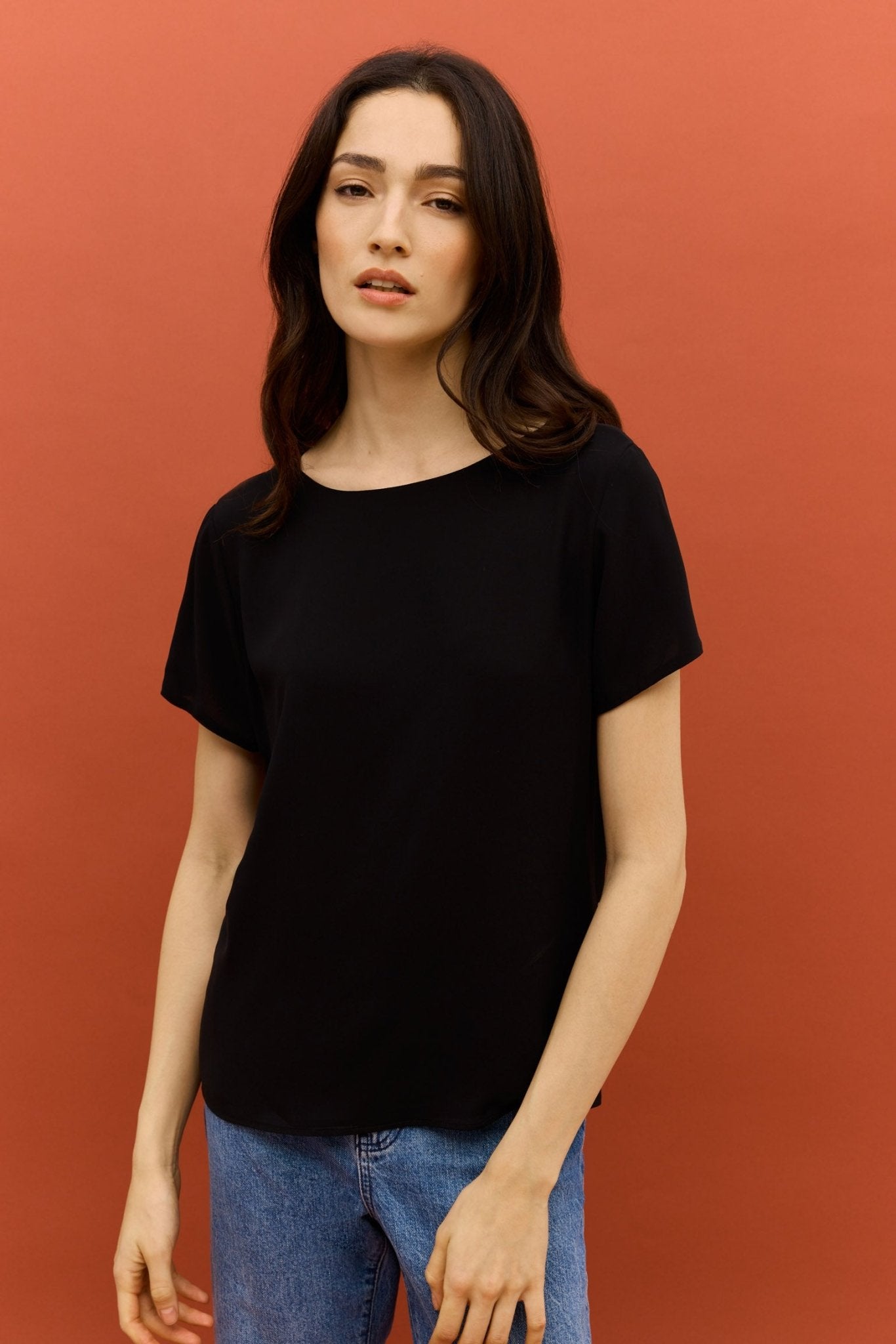 Blusa CALA Negro Magnético - BIMANI