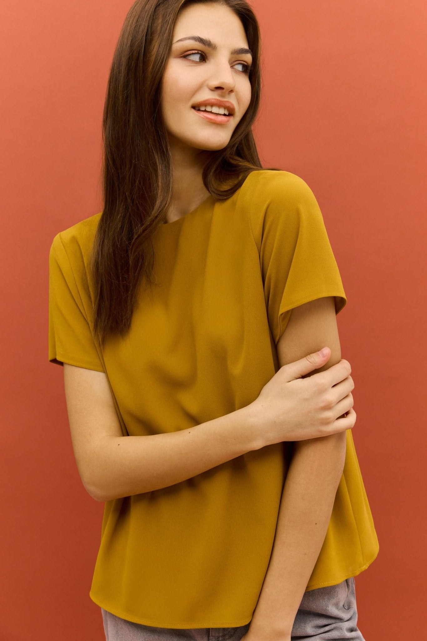 Blusa CALA Oliva Peridoto - BIMANI