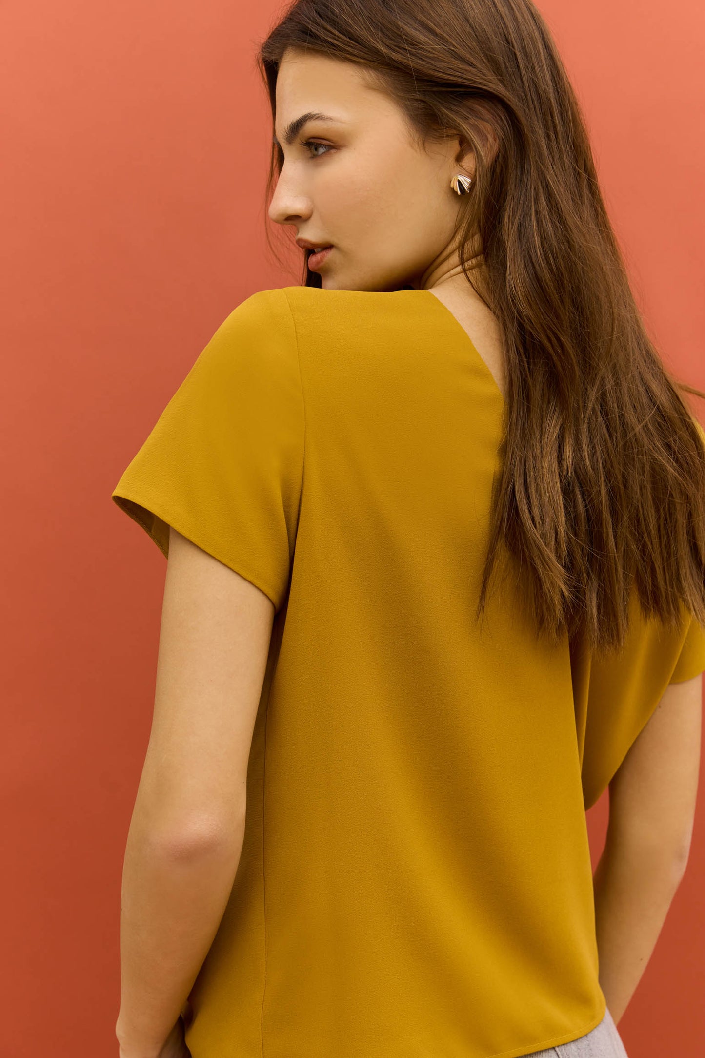 Blusa CALA Oliva Peridoto - BIMANI