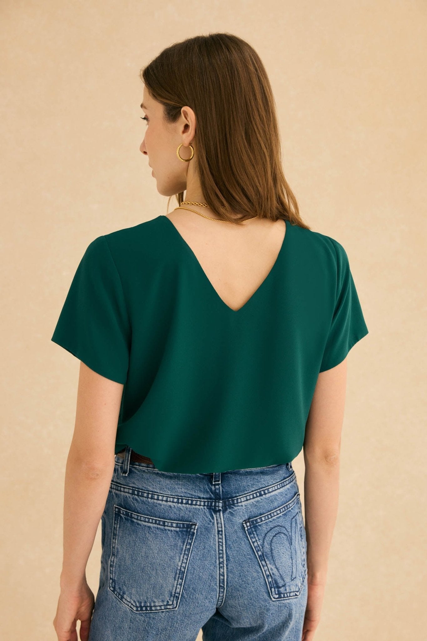 Blusa CALA Verde Hiedra - BIMANI