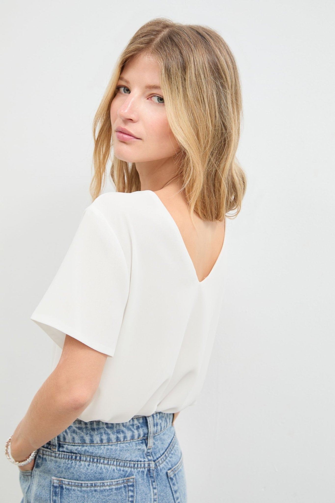 Blusa CALA White - BIMANI