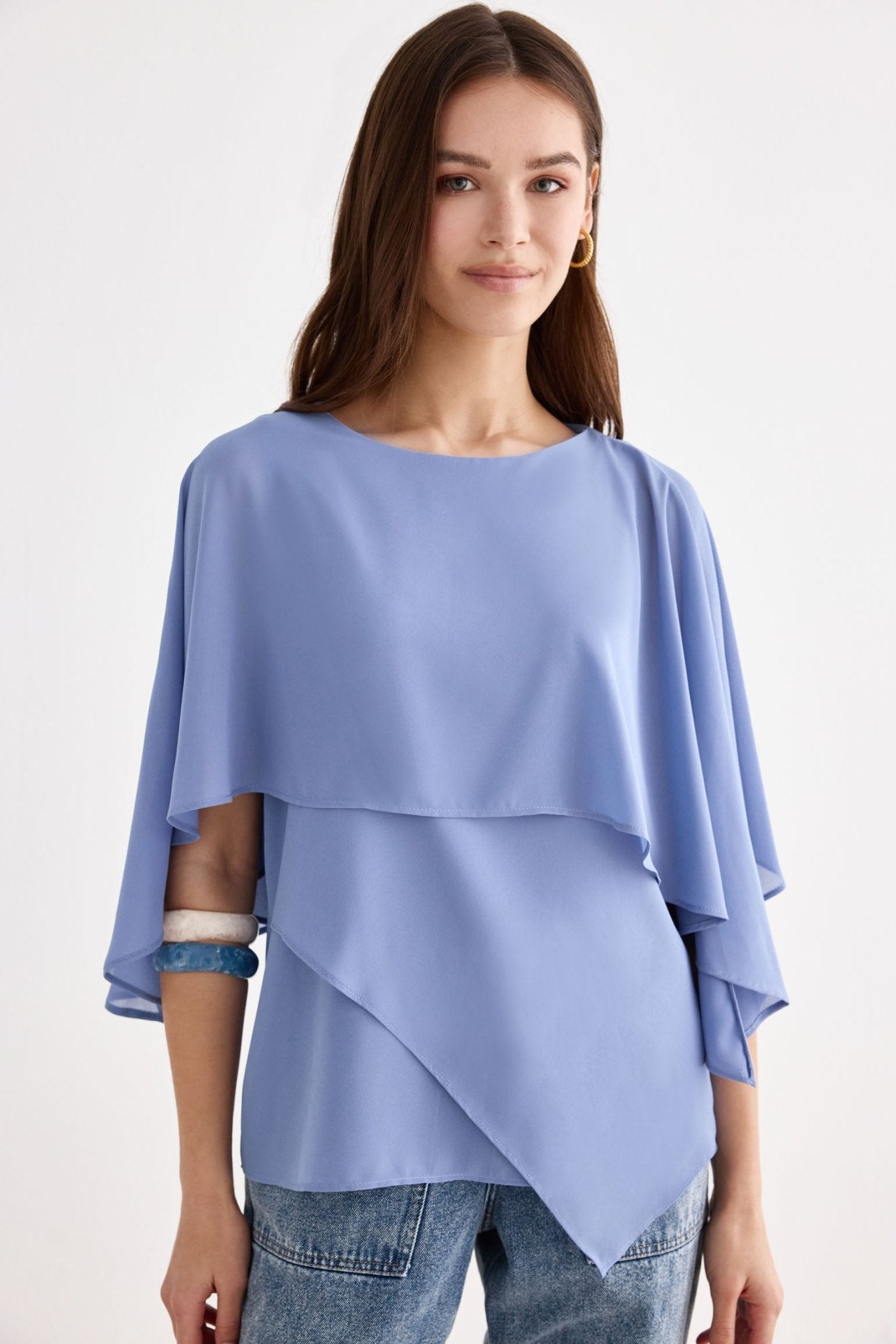 Blusa CAMELIA Stone - BIMANI