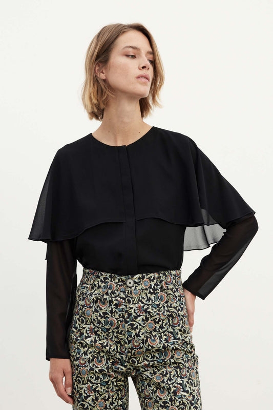 Blusa CAMPANILLA Black - BIMANI