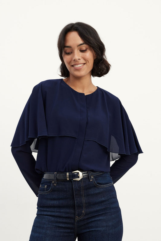 Blusa CAMPANILLA Blue - BIMANI