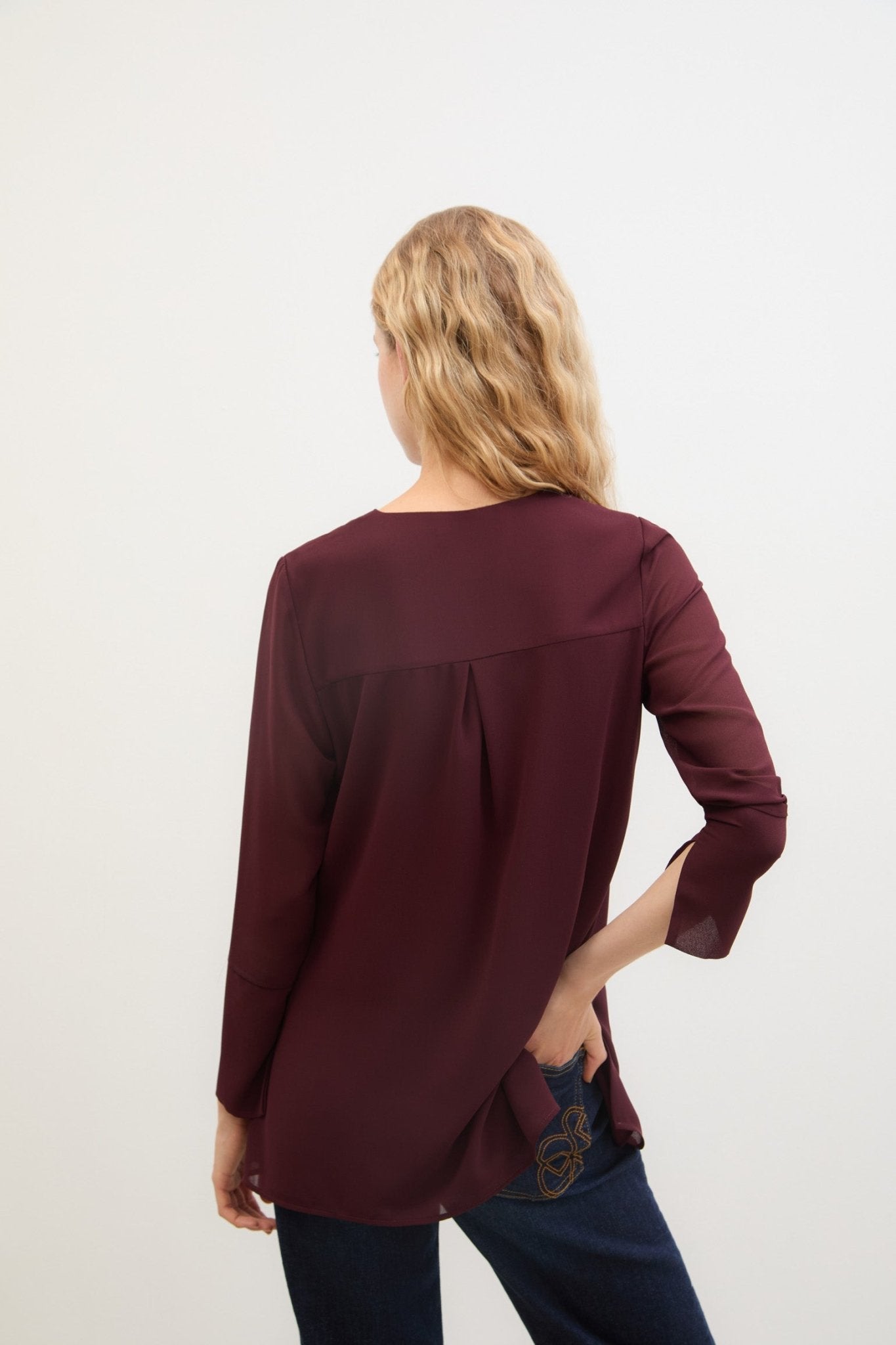 Blusa CANYON Burgundy - BIMANI