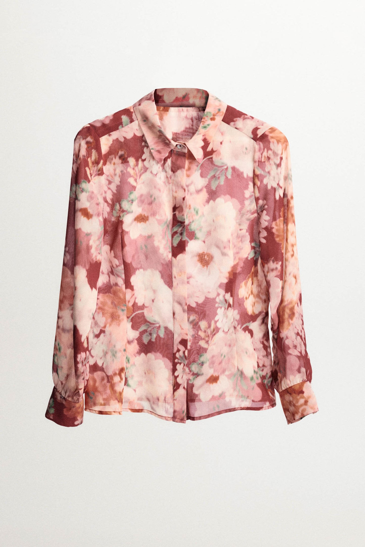 Blusa CHANTAL Print Rose - BIMANI