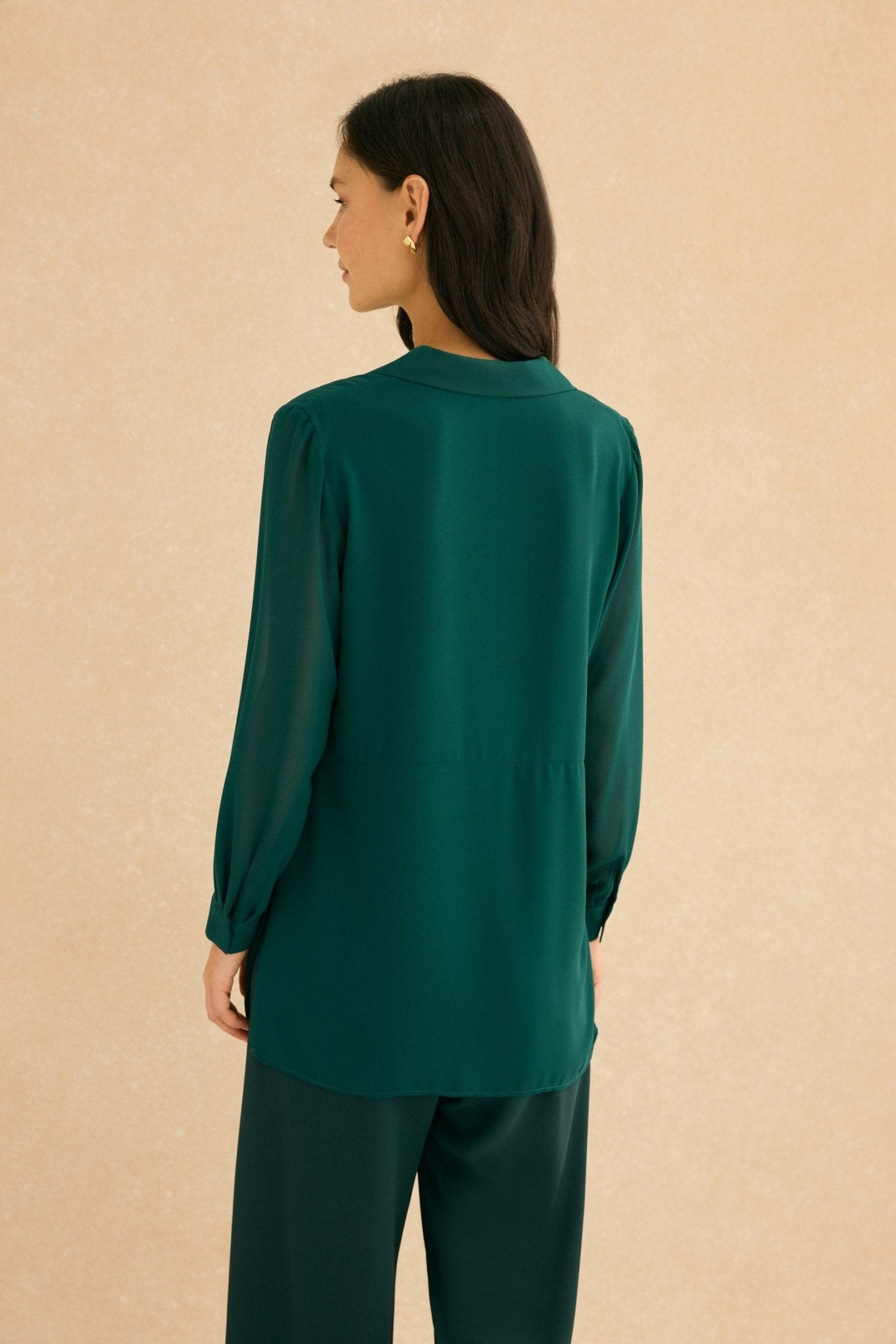 Blusa CINER Verde Hiedra - BIMANI
