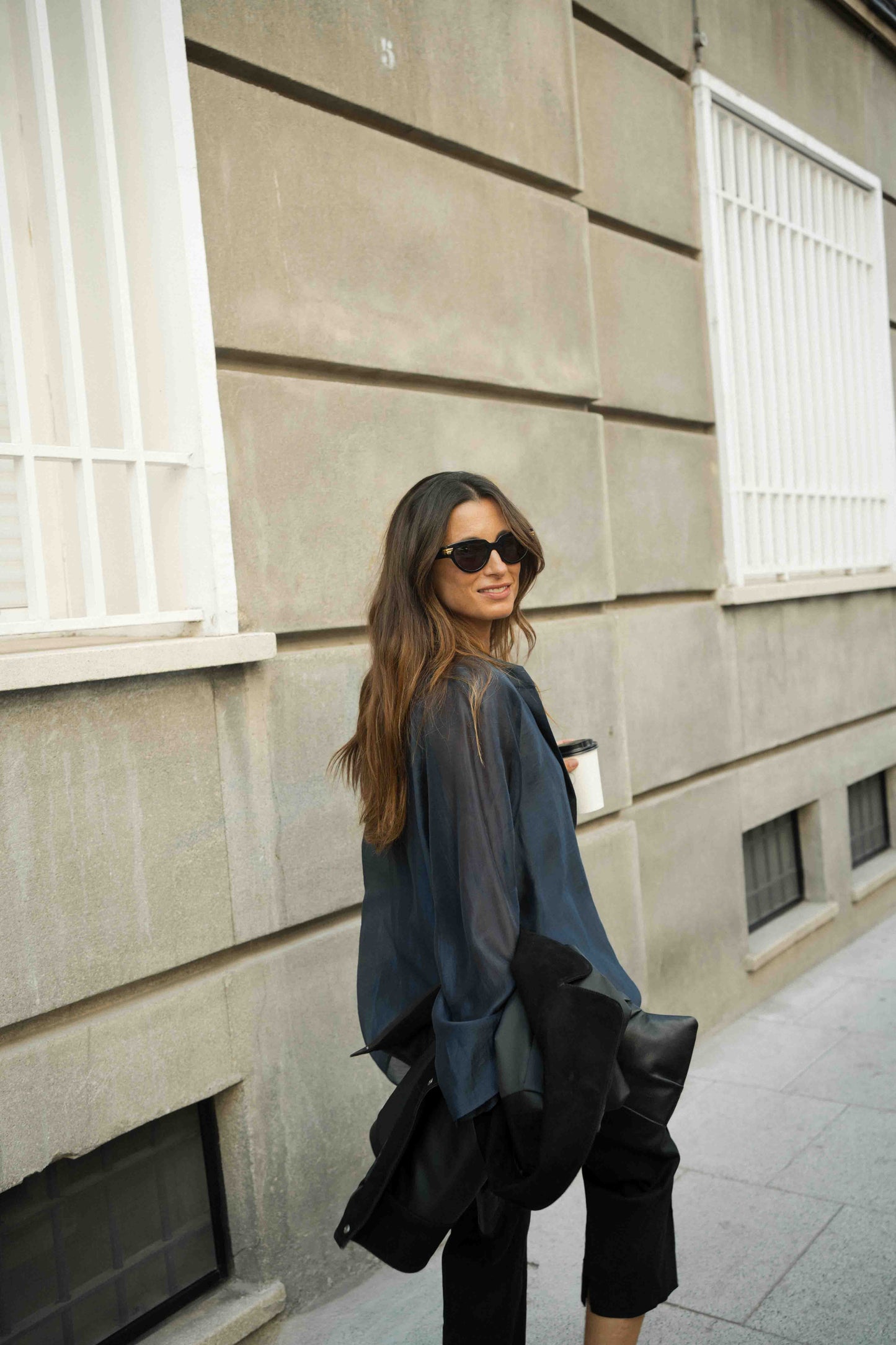 Blouse CLOVE Petroleum