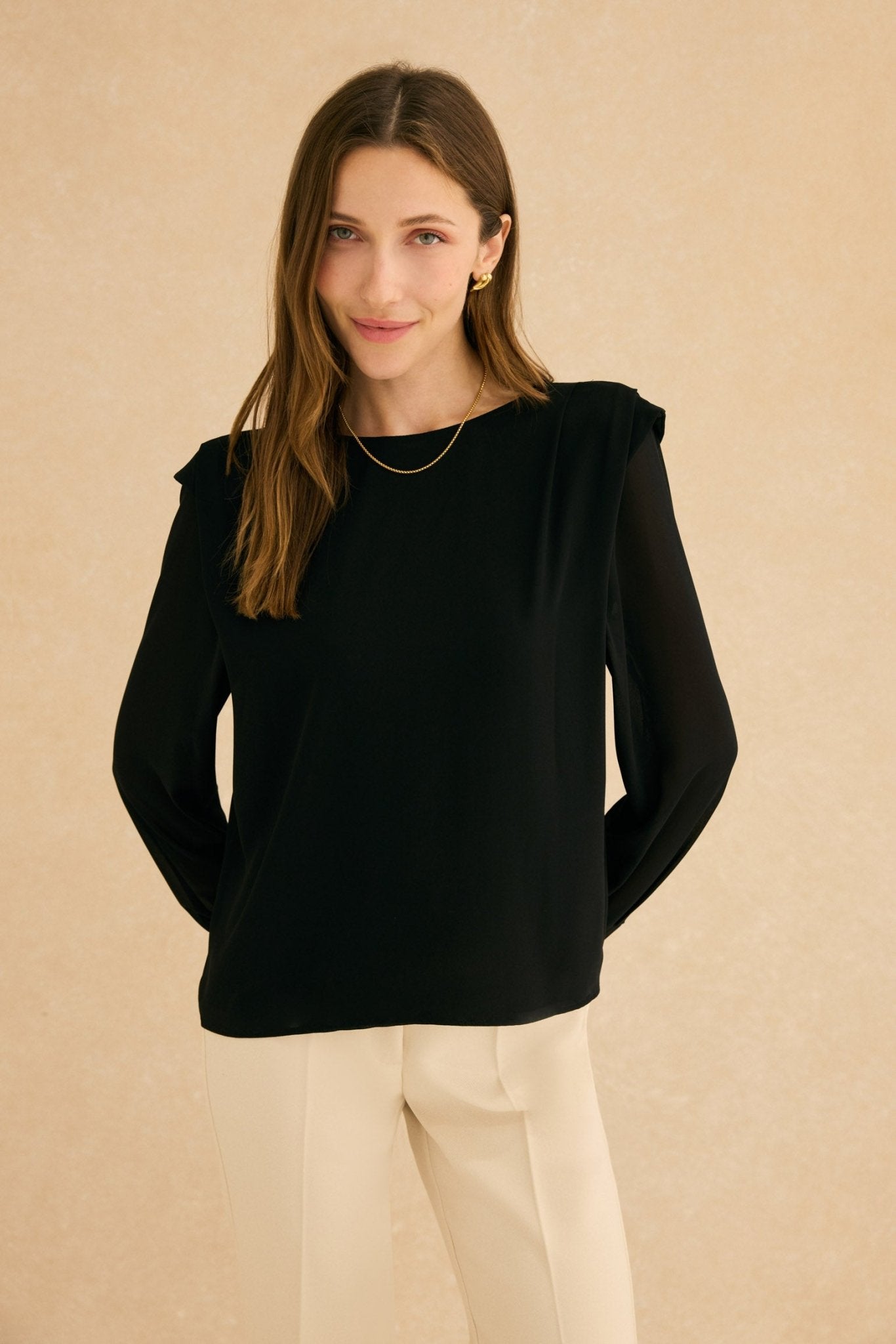 Blusa DENNIS Negro Magnético - BIMANI