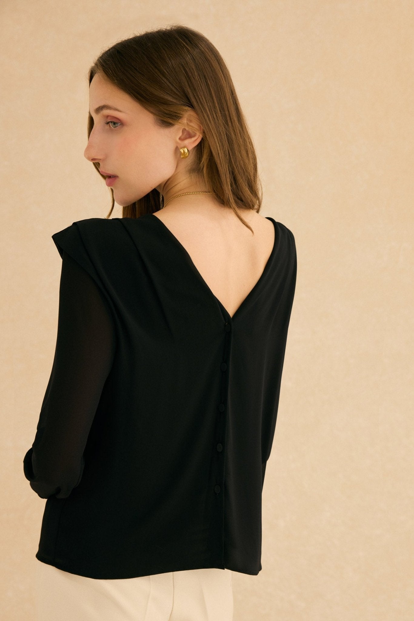 Blusa DENNIS Negro Magnético - BIMANI