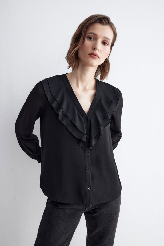 Blusa DORIA Black - BIMANI