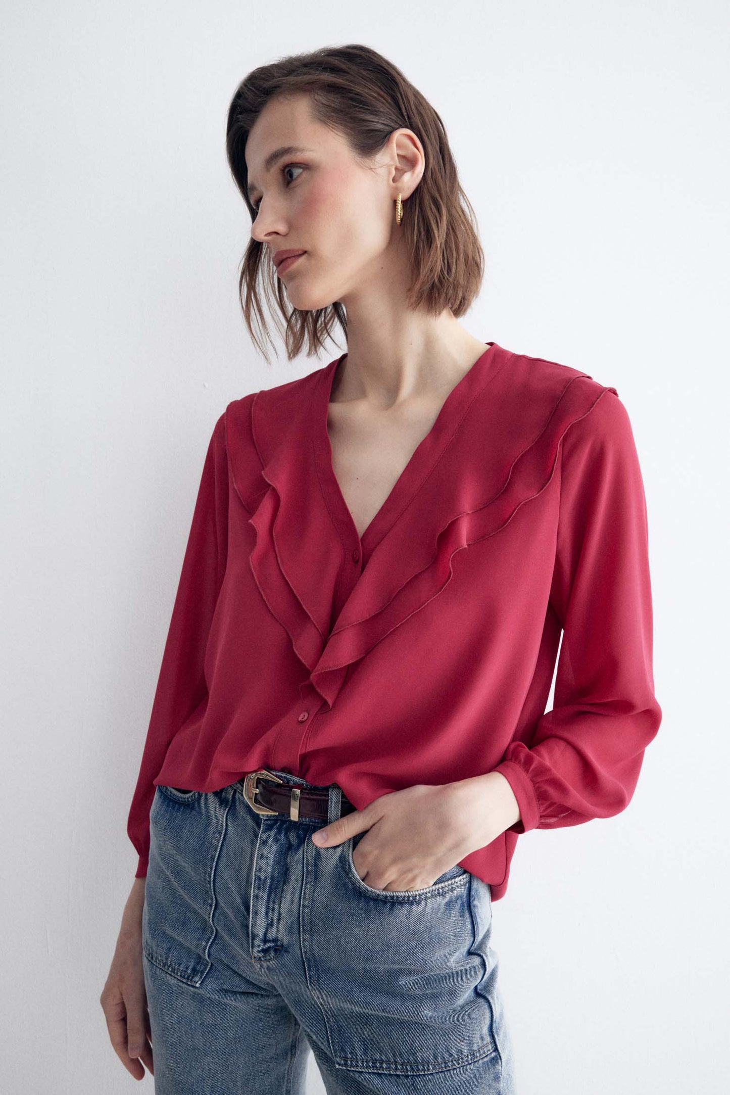 Blusa DORIA Cherry - BIMANI