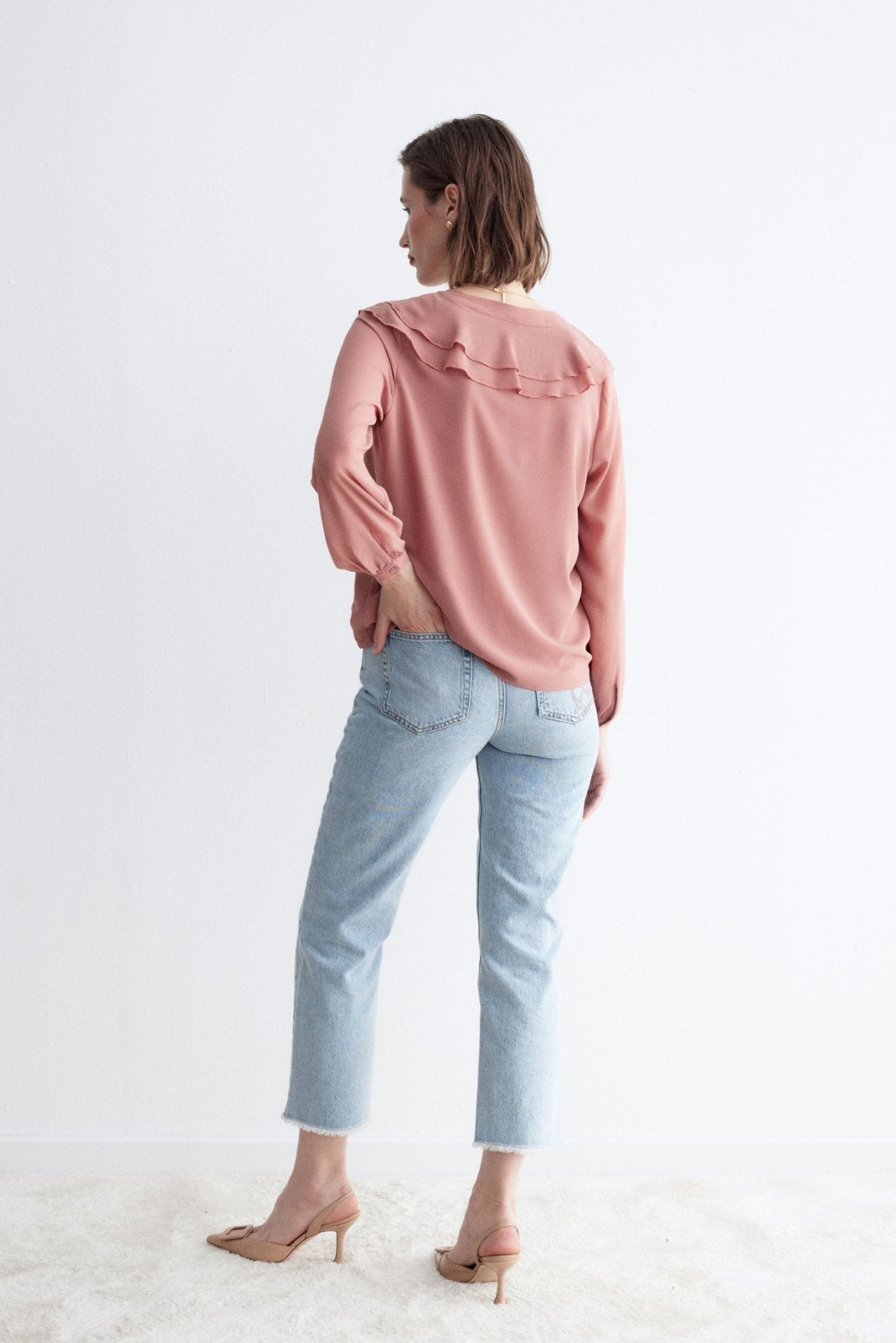 Blusa DORIA Nude - BIMANI