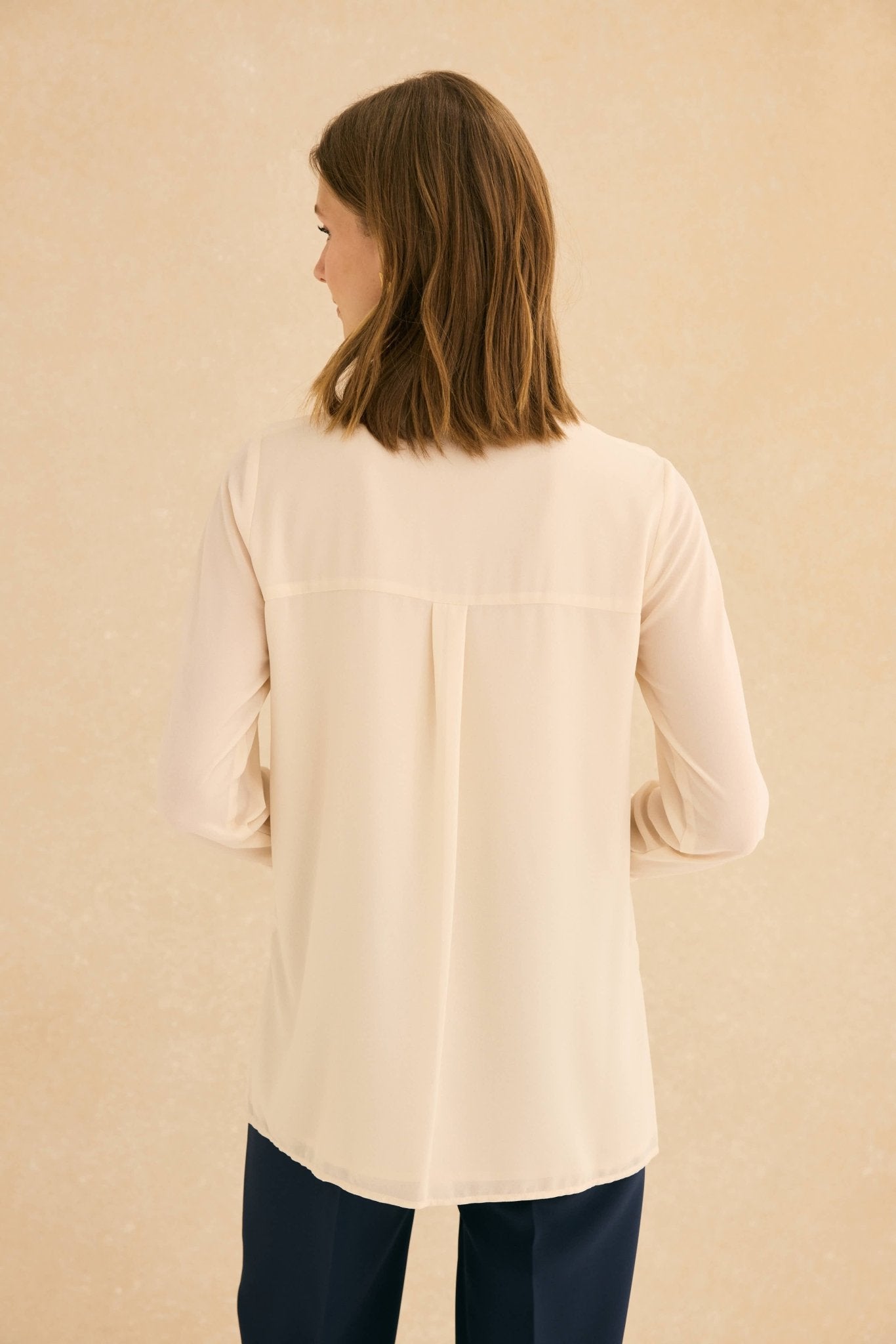Blusa ESENCIA Beige Caliza - BIMANI