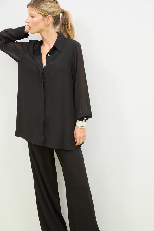 ESENCIA Blouse Black