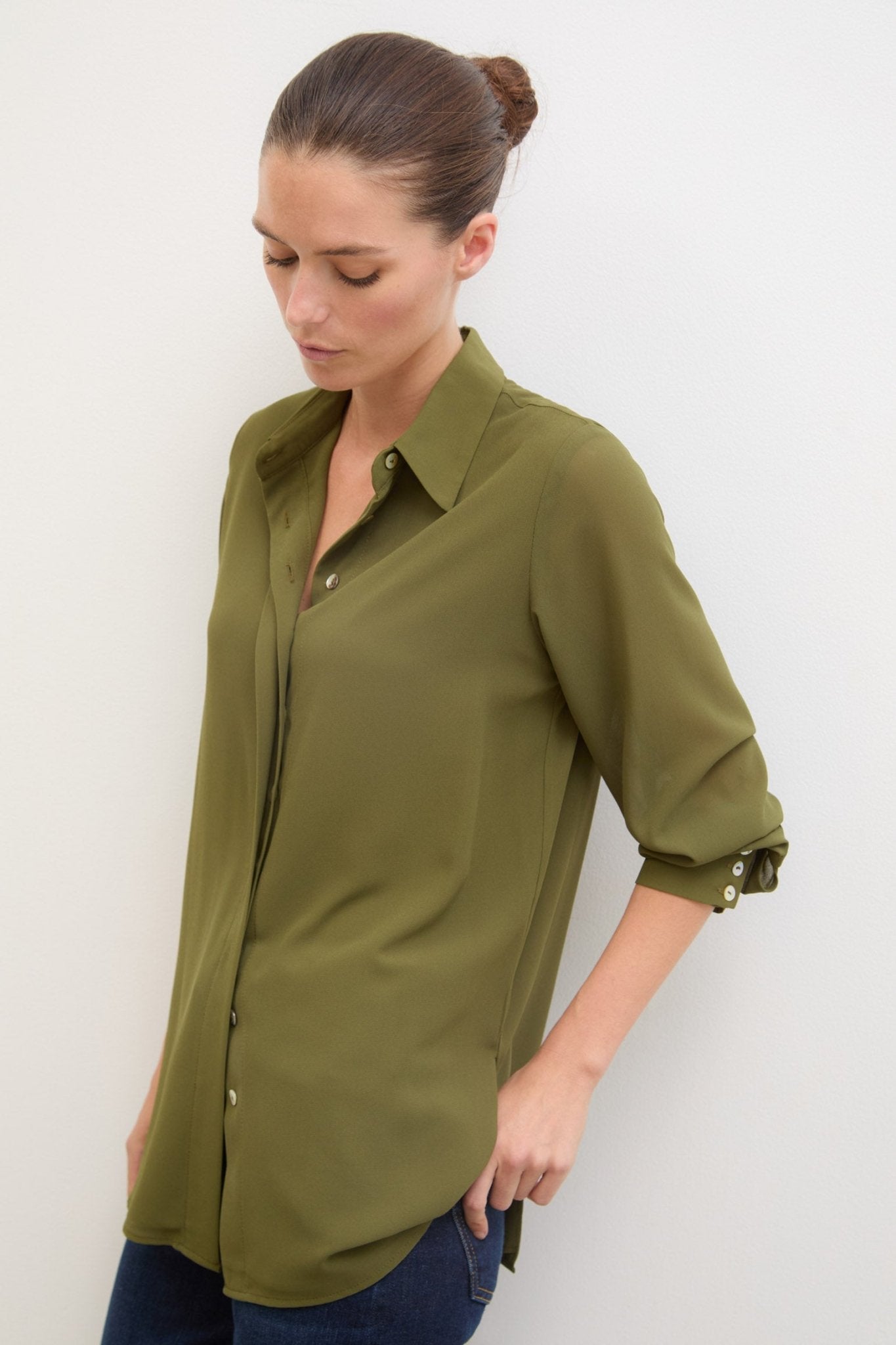 Blusa ESENCIA Khaki - BIMANI