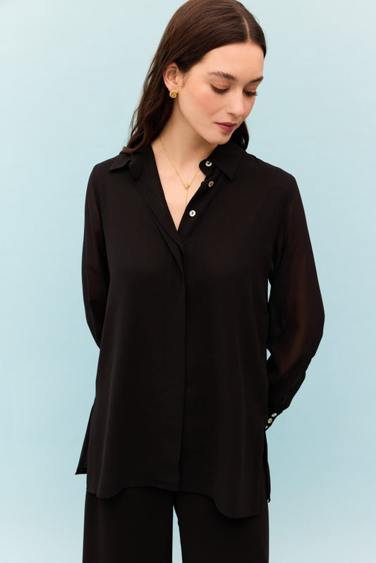 Blusa ESENCIA Negro Magnético - BIMANI