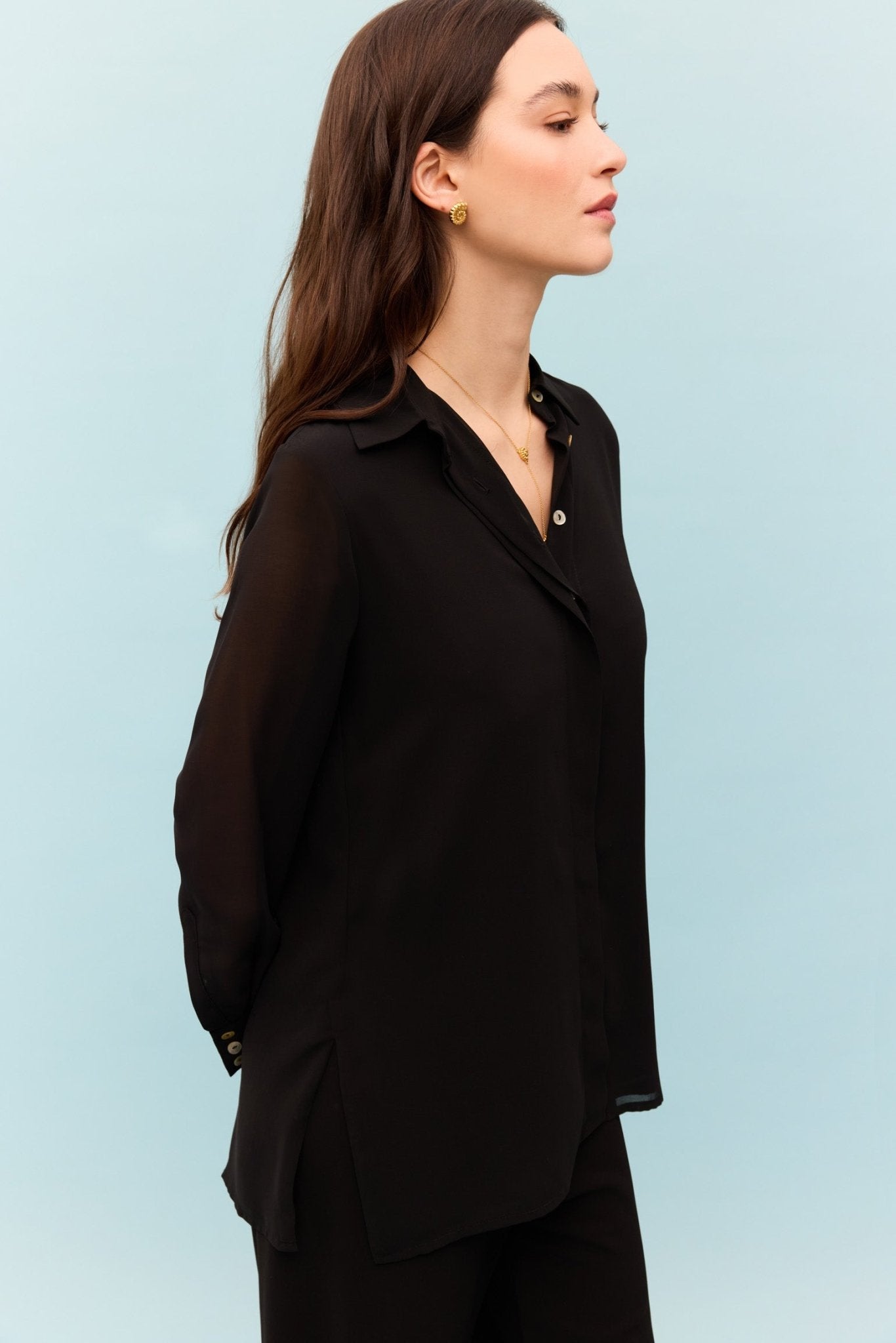 Blusa ESENCIA Negro Magnético - BIMANI