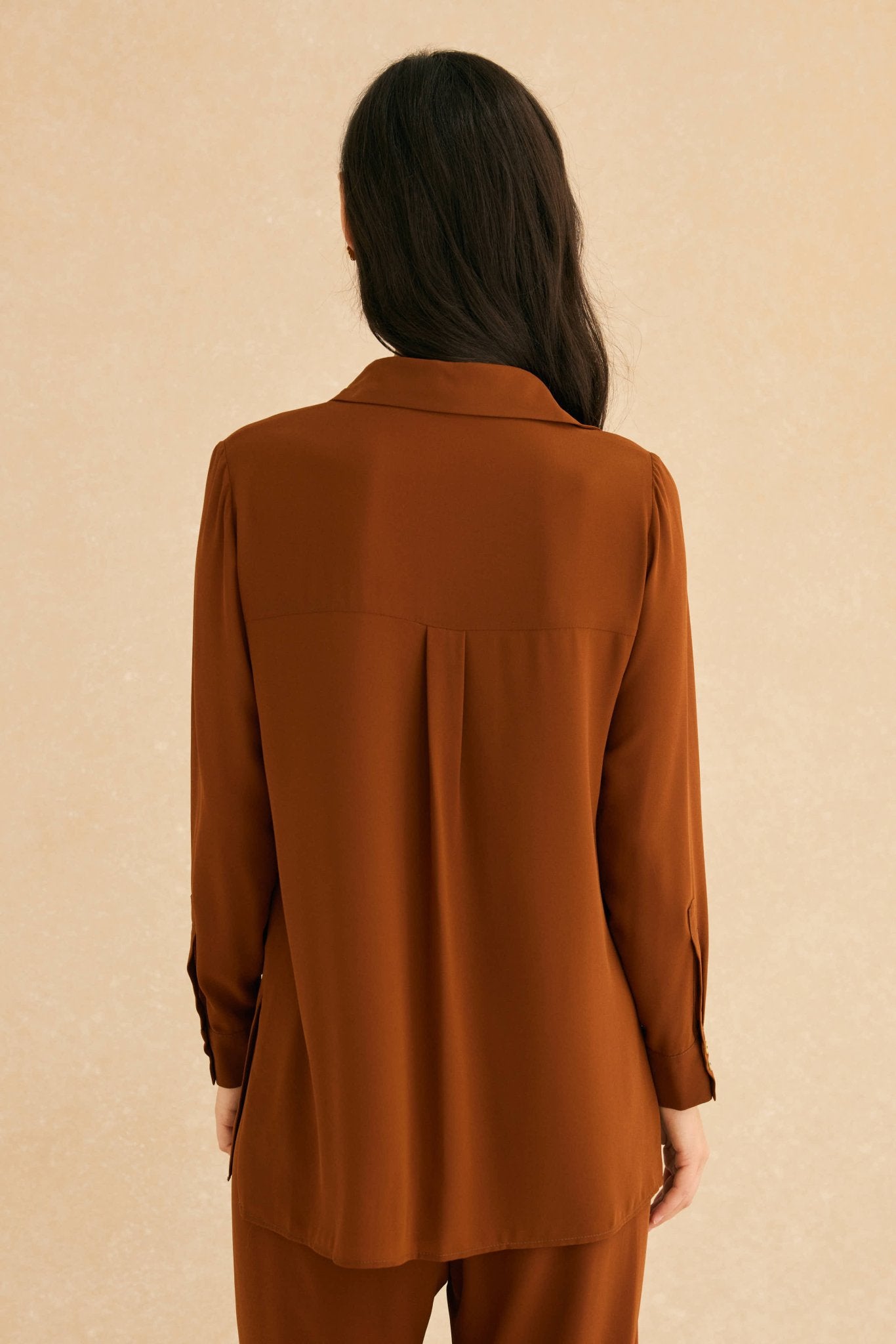Blusa ESENCIA Ocre Godello - BIMANI