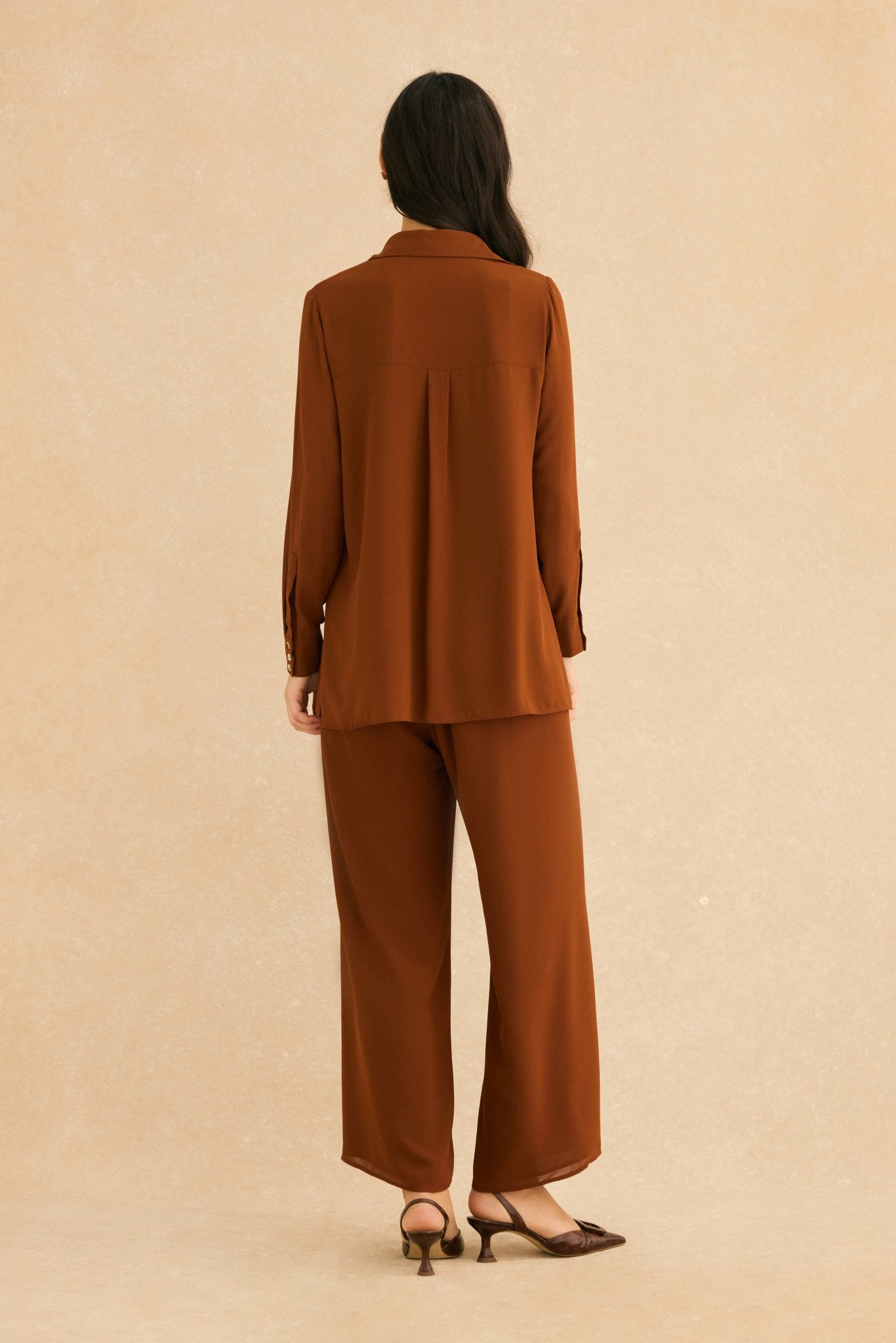 Blusa ESENCIA Ocre Godello - BIMANI