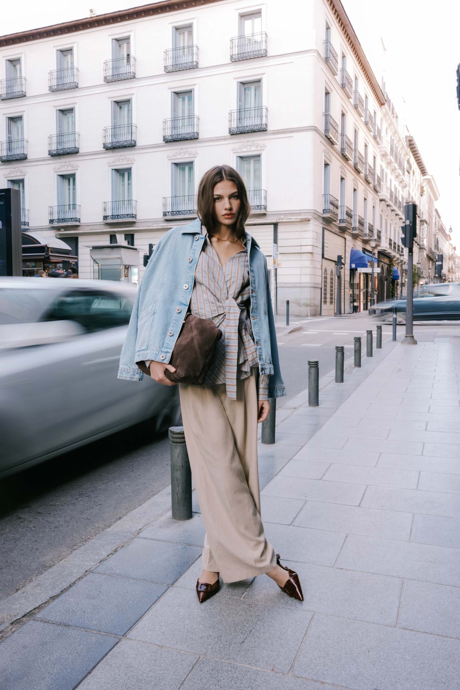 Blusa ESME Rayas Azul - BIMANI