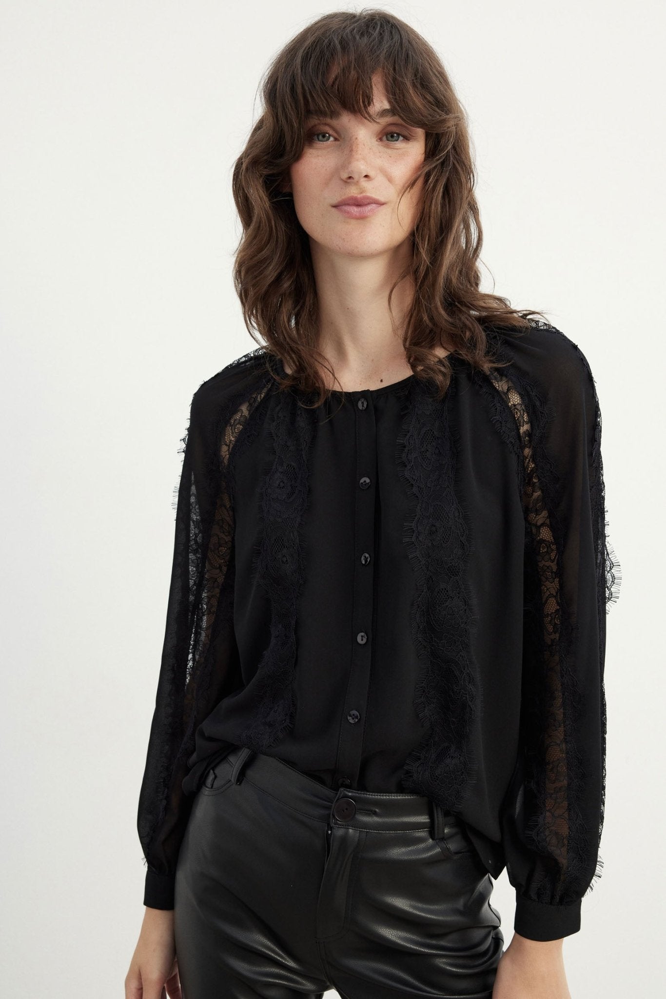 Blusa FLEUR Black - BIMANI