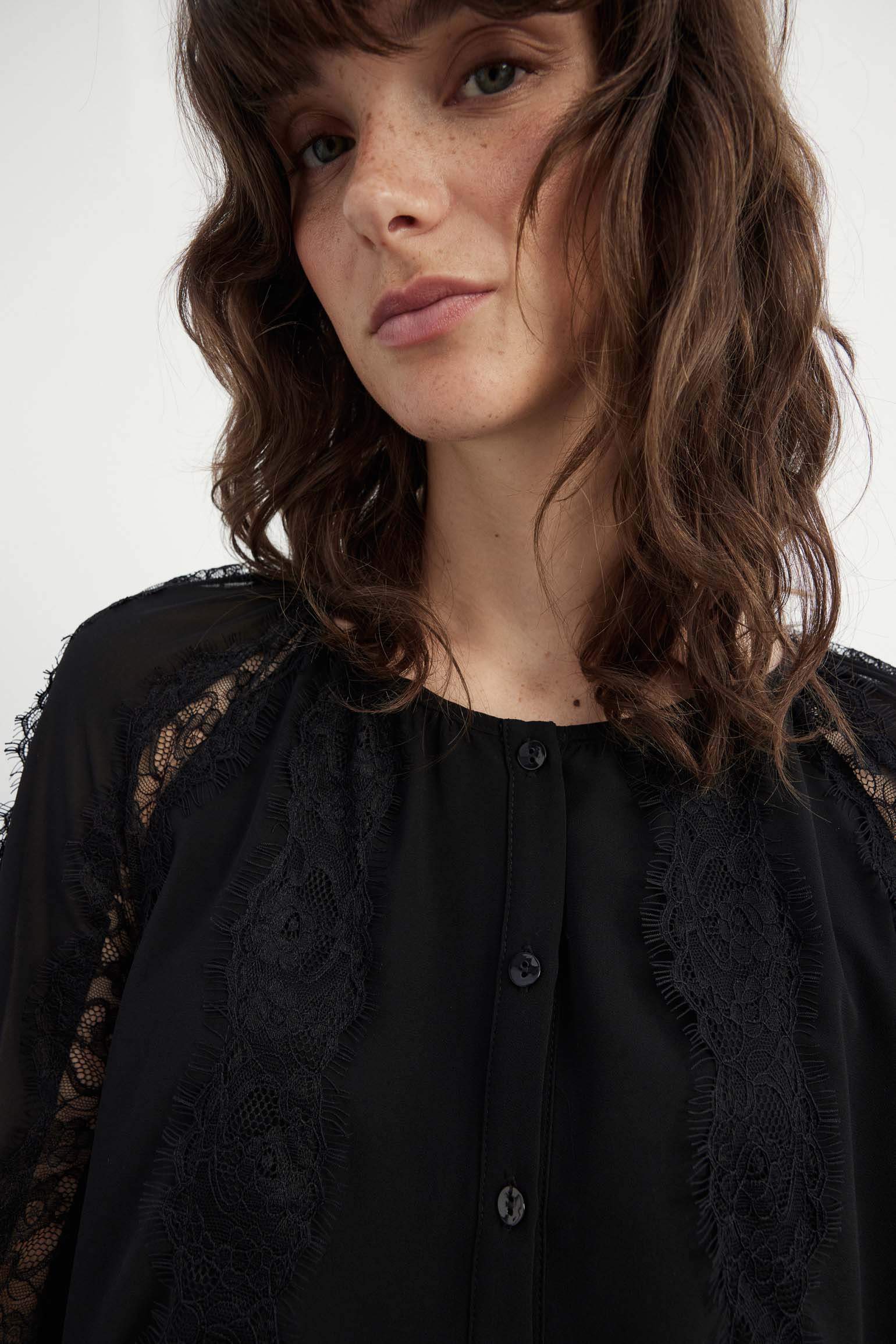 Blusa FLEUR Black - BIMANI