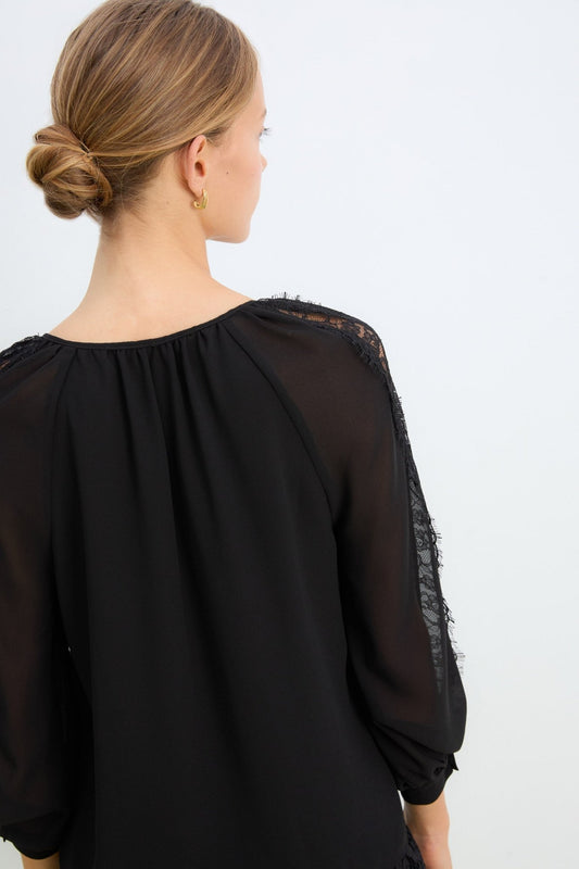 Blusa FLEUR Black - BIMANI