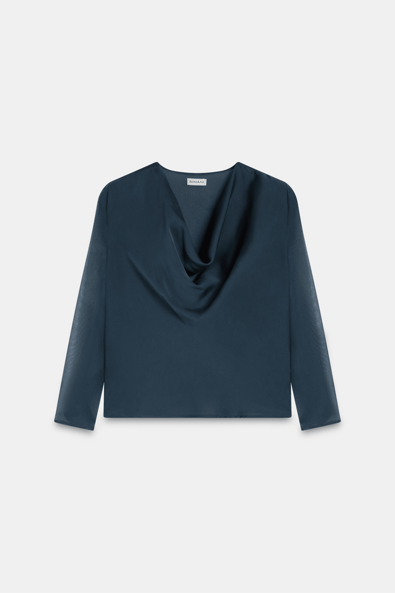 Blusa HELIANE Azul Petróleo