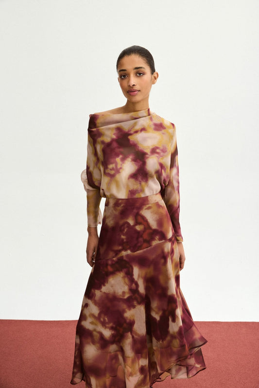 Blusa HELIANE Estampado Cereza - BIMANI