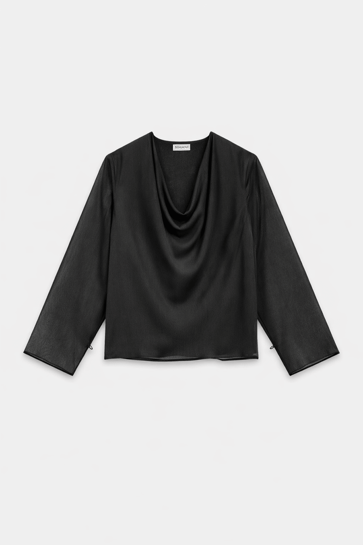 Blusa HELIANE Negro Magnético - BIMANI