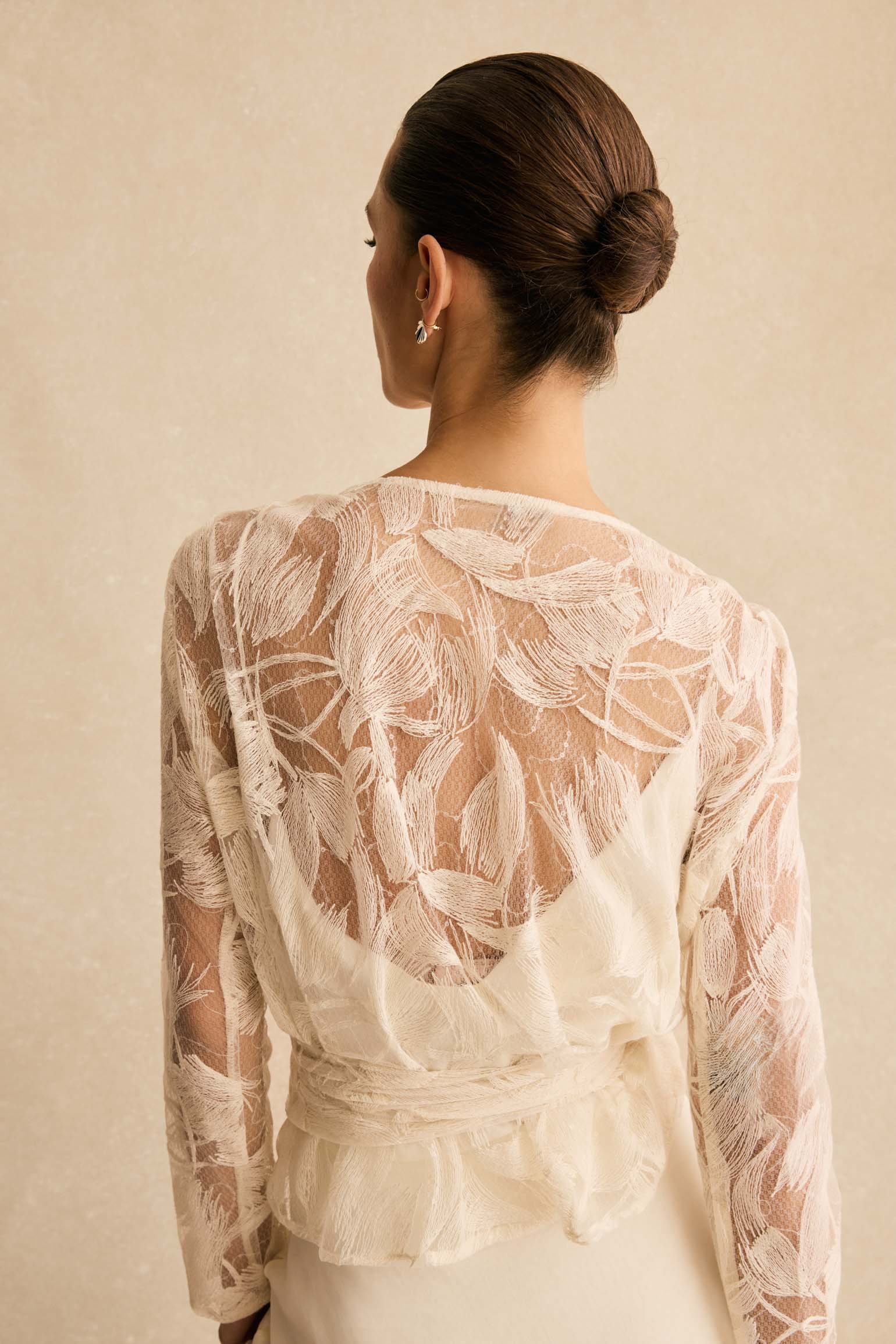 Blusa ISADORA Blanco Hielo - BIMANI