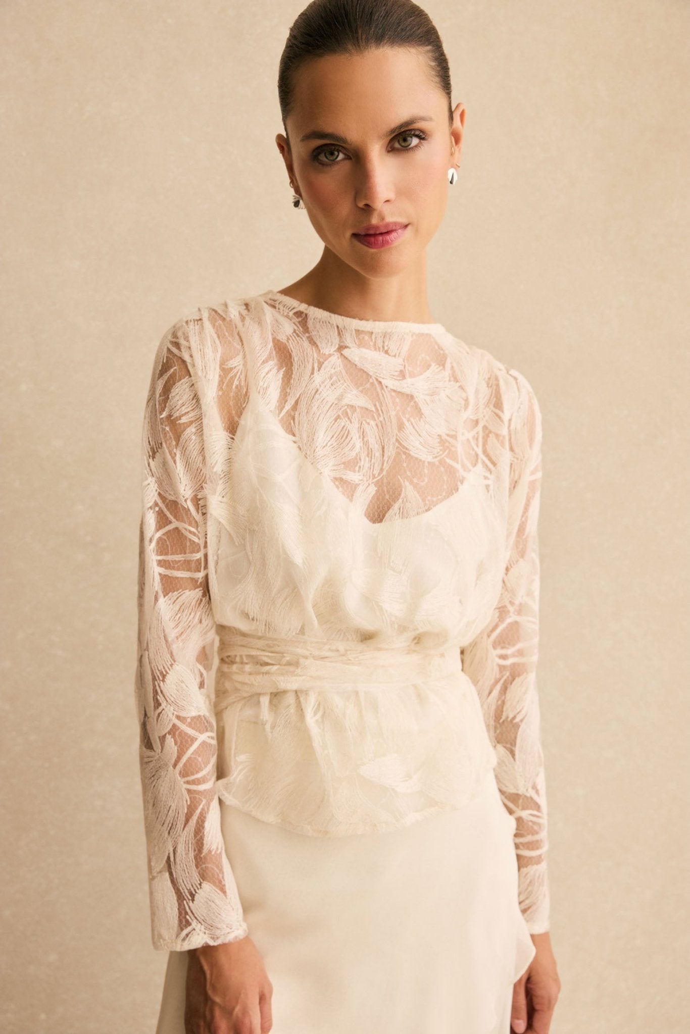 Blusa ISADORA Blanco Hielo - BIMANI