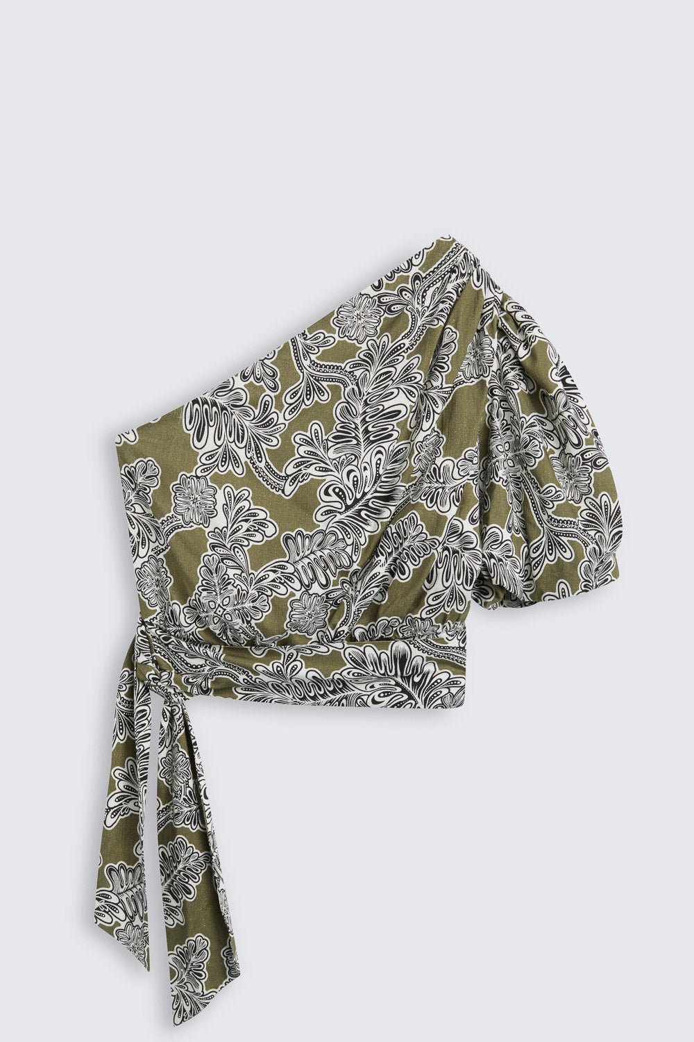 Blusa JAZMÍN Print Khaki - BIMANI