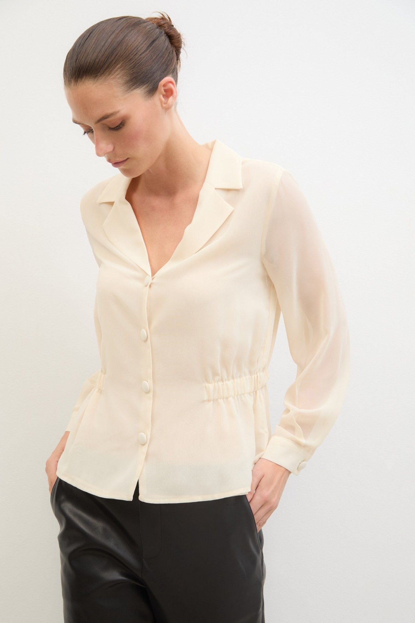 Blusa KAI Beige - BIMANI