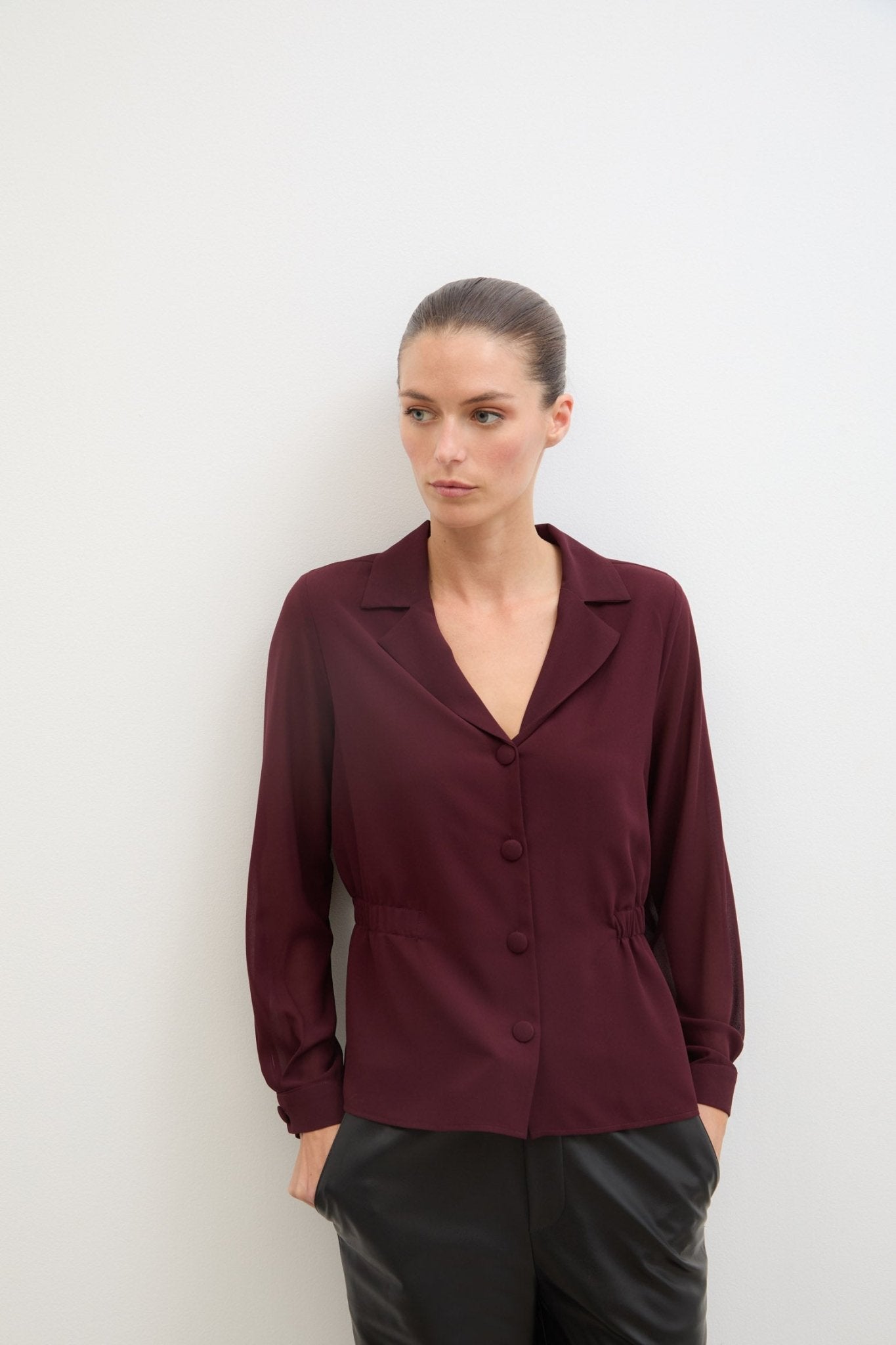 Blusa KAI Burgundy - BIMANI