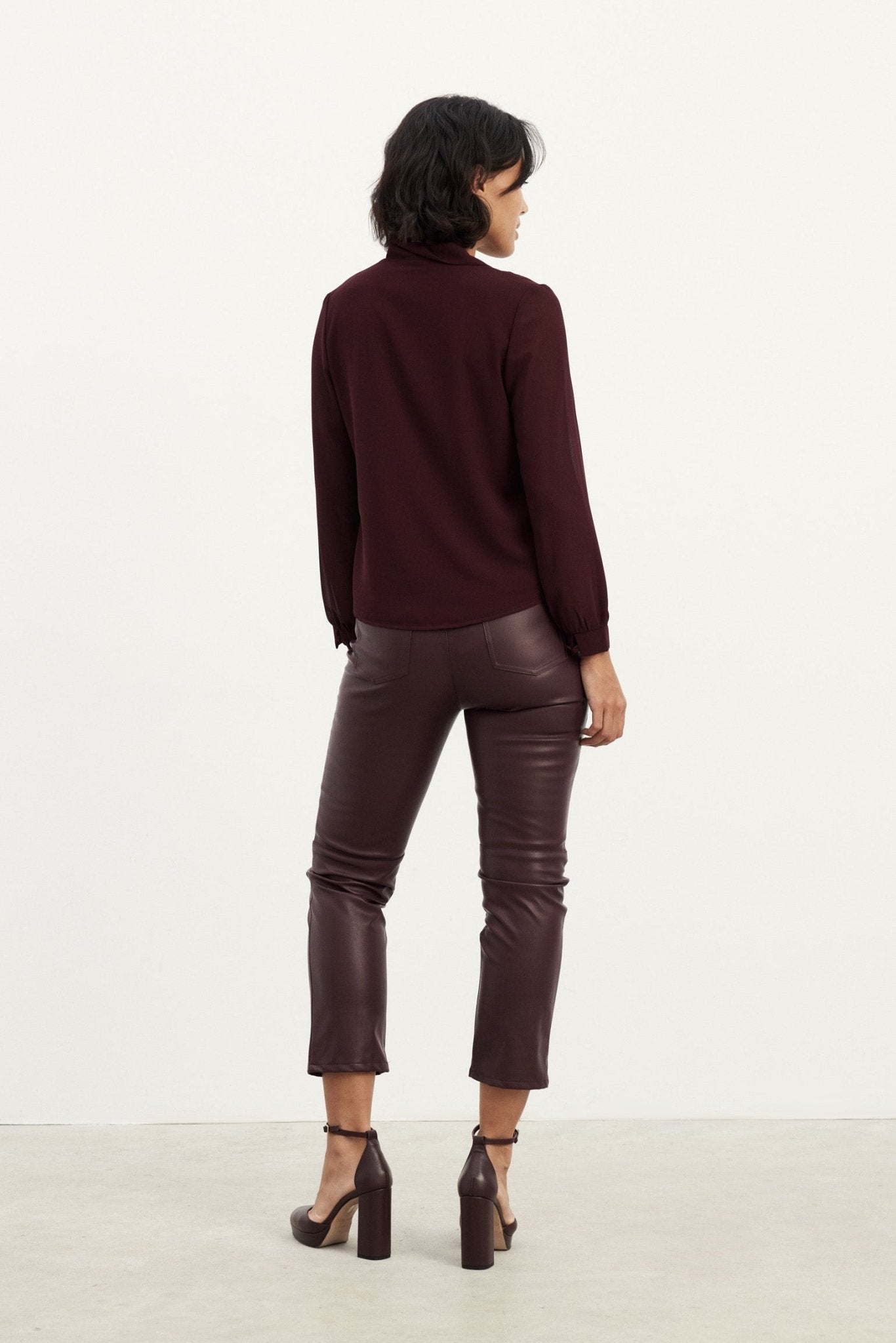 Blusa KENTIA Burgundy - BIMANI